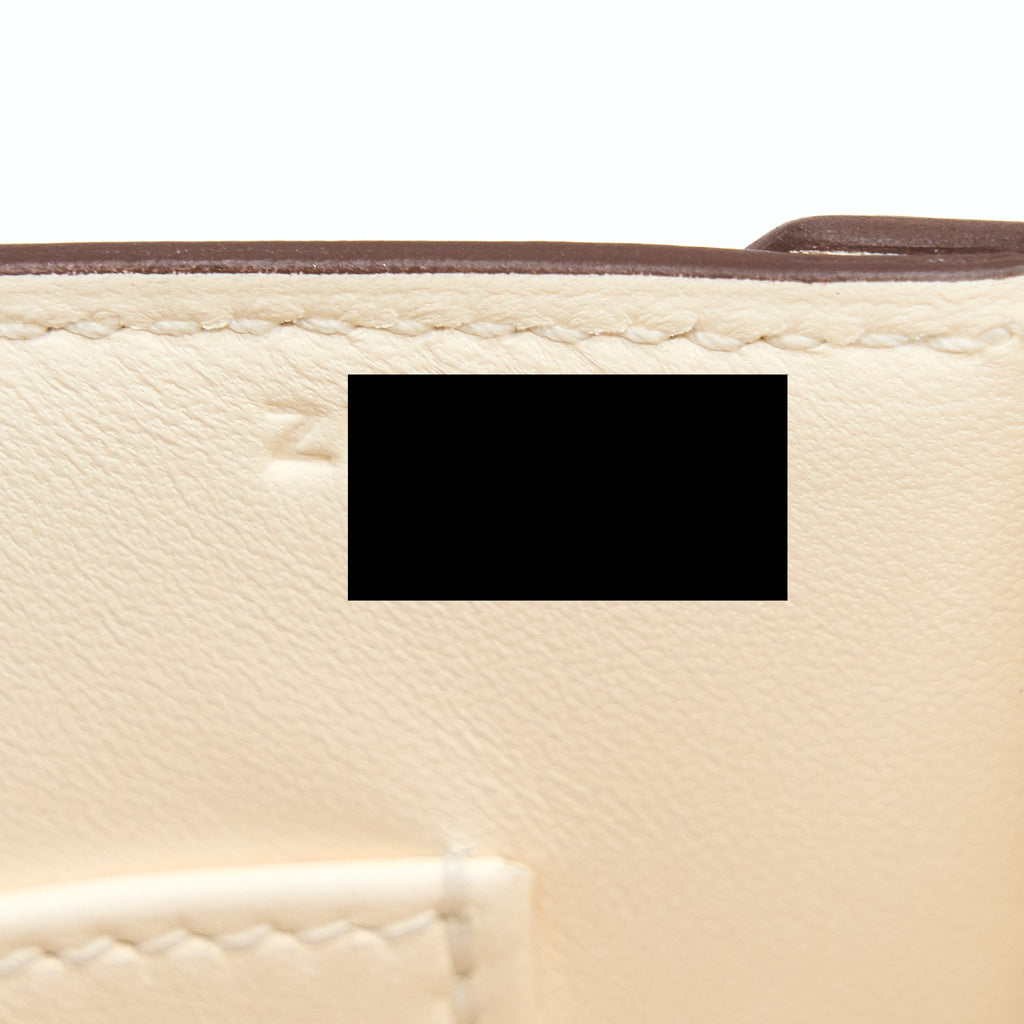 HERMES MINI VERROU BAG CHEVRE MYSORE NATA WITH HAVANE/TCHAI/ETOUPE HARDWARE