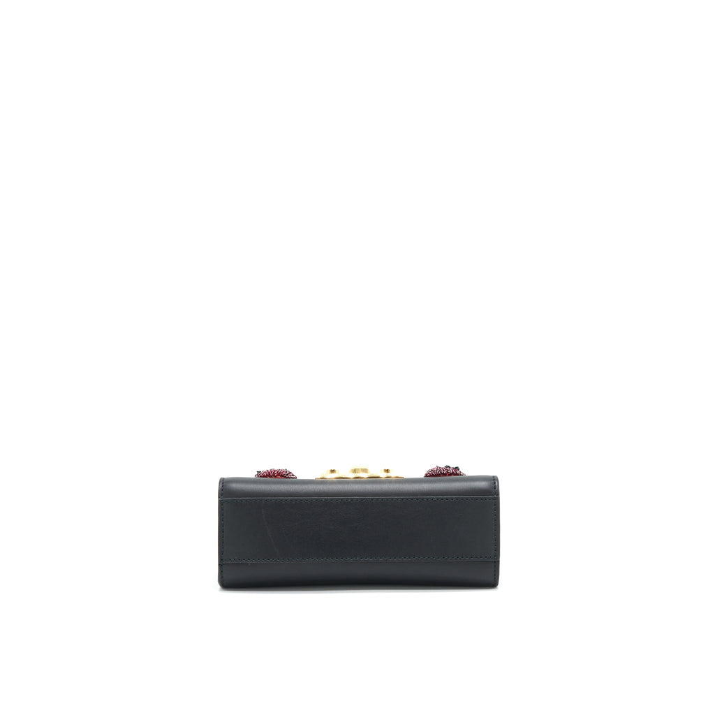 GUCCI LIMITED EDITION PADLOCK CHAIN BAG BLACK
