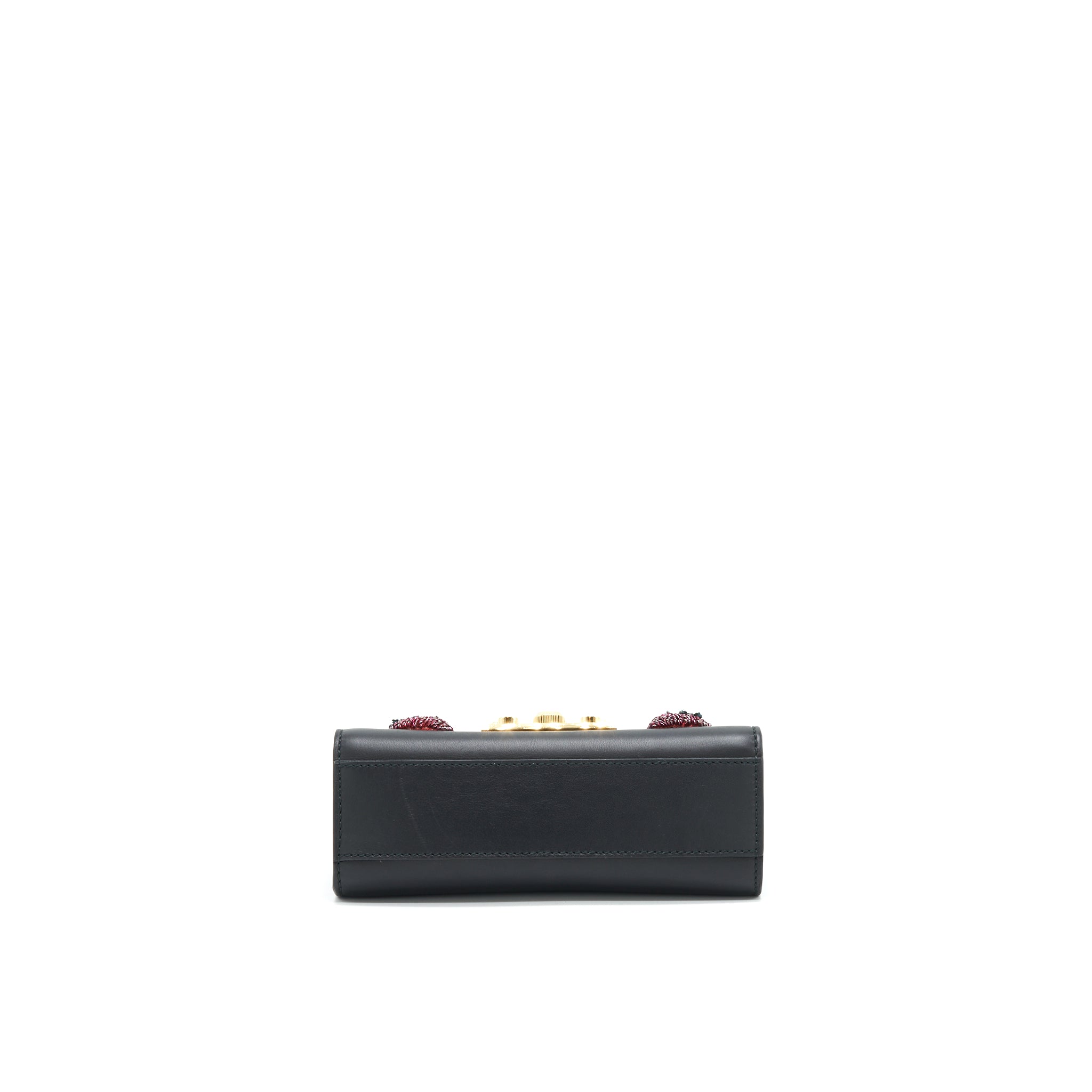 GUCCI LIMITED EDITION PADLOCK CHAIN BAG BLACK