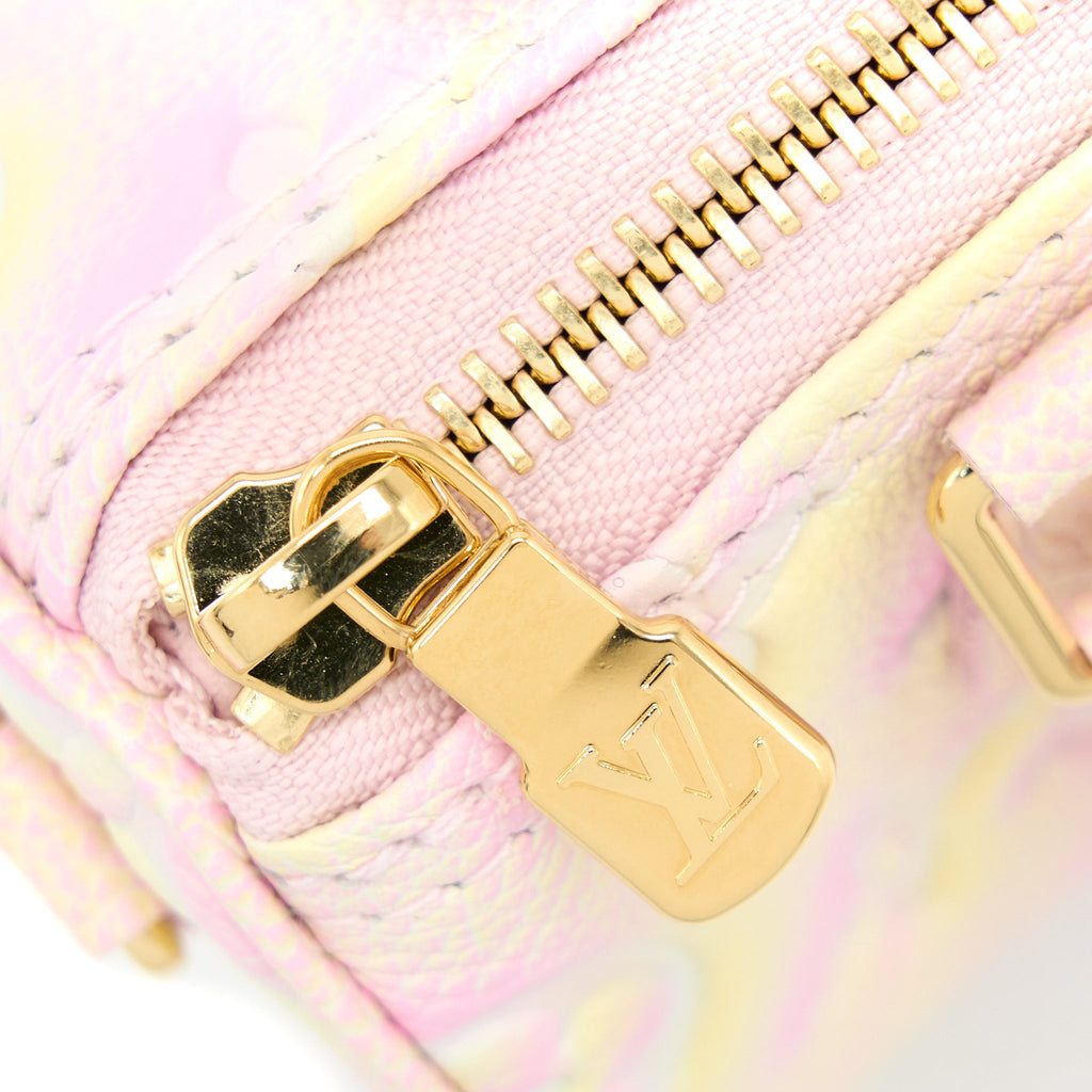 LOUIS VUITTON NANO SPEEDY MONOGRAM EMPREINTE MULTICOLOUR GHW