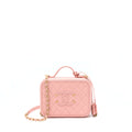 CHANEL FILIGREE VANITY CASE CAVIAR PINK GHW