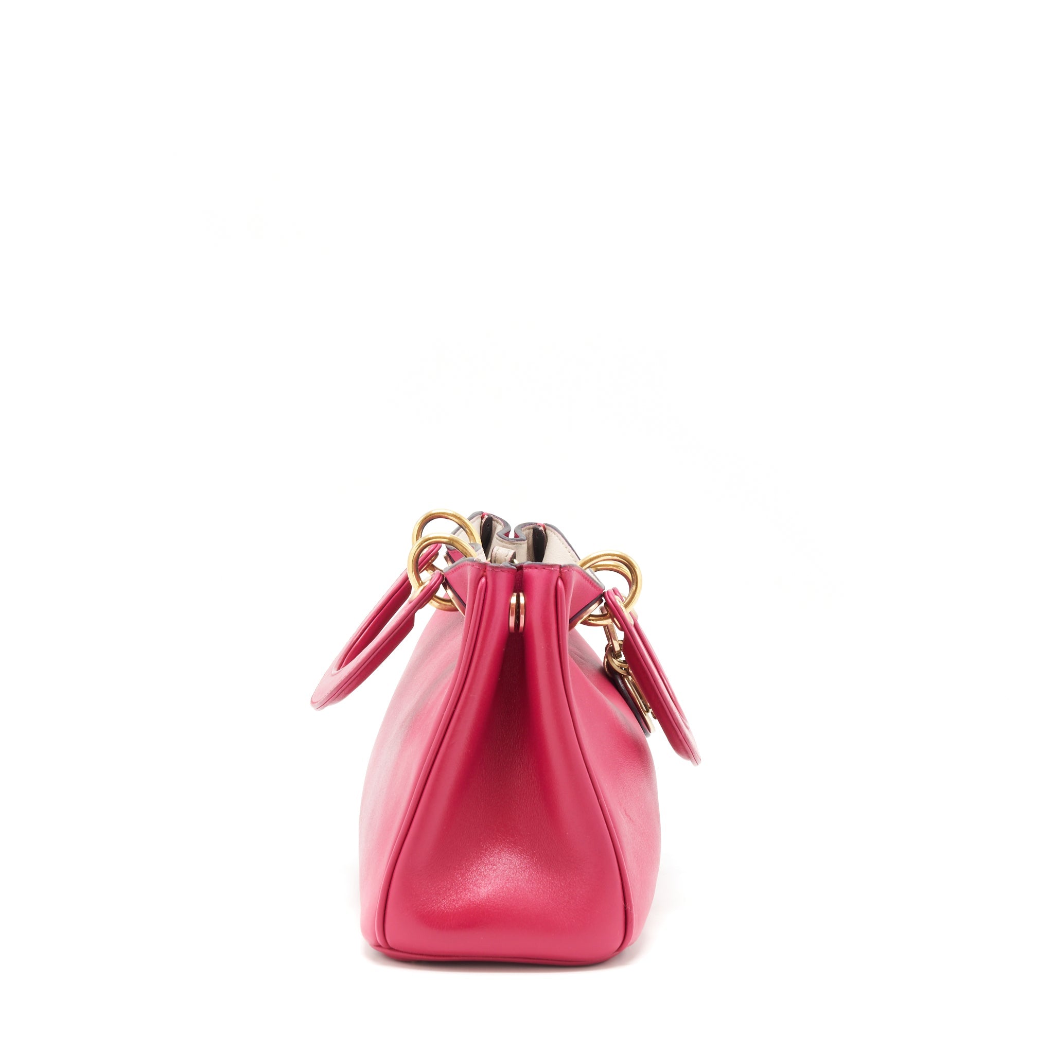 DIOR DIORISSIMO SMALL TOTE BAG PINK GHW