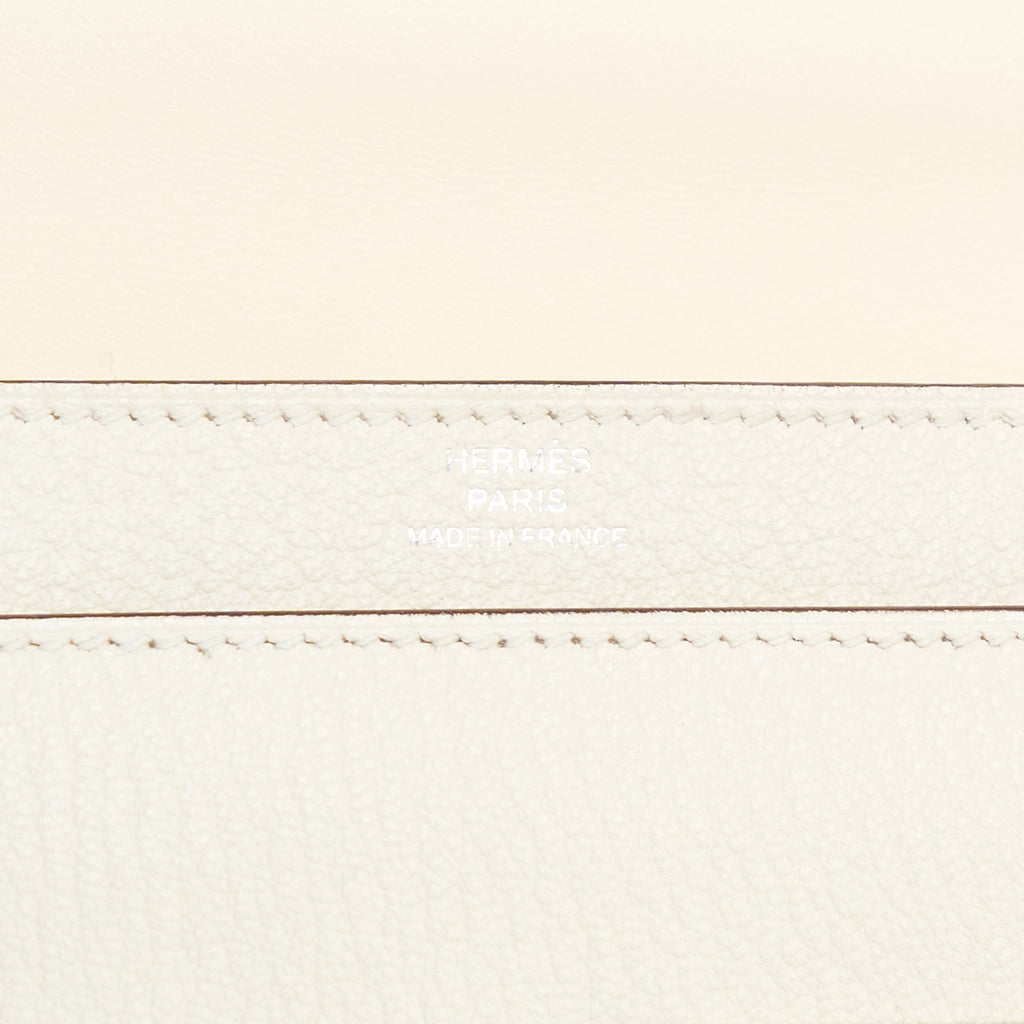 HERMES MINI VERROU BAG CHEVRE MYSORE NATA WITH HAVANE/TCHAI/ETOUPE HARDWARE