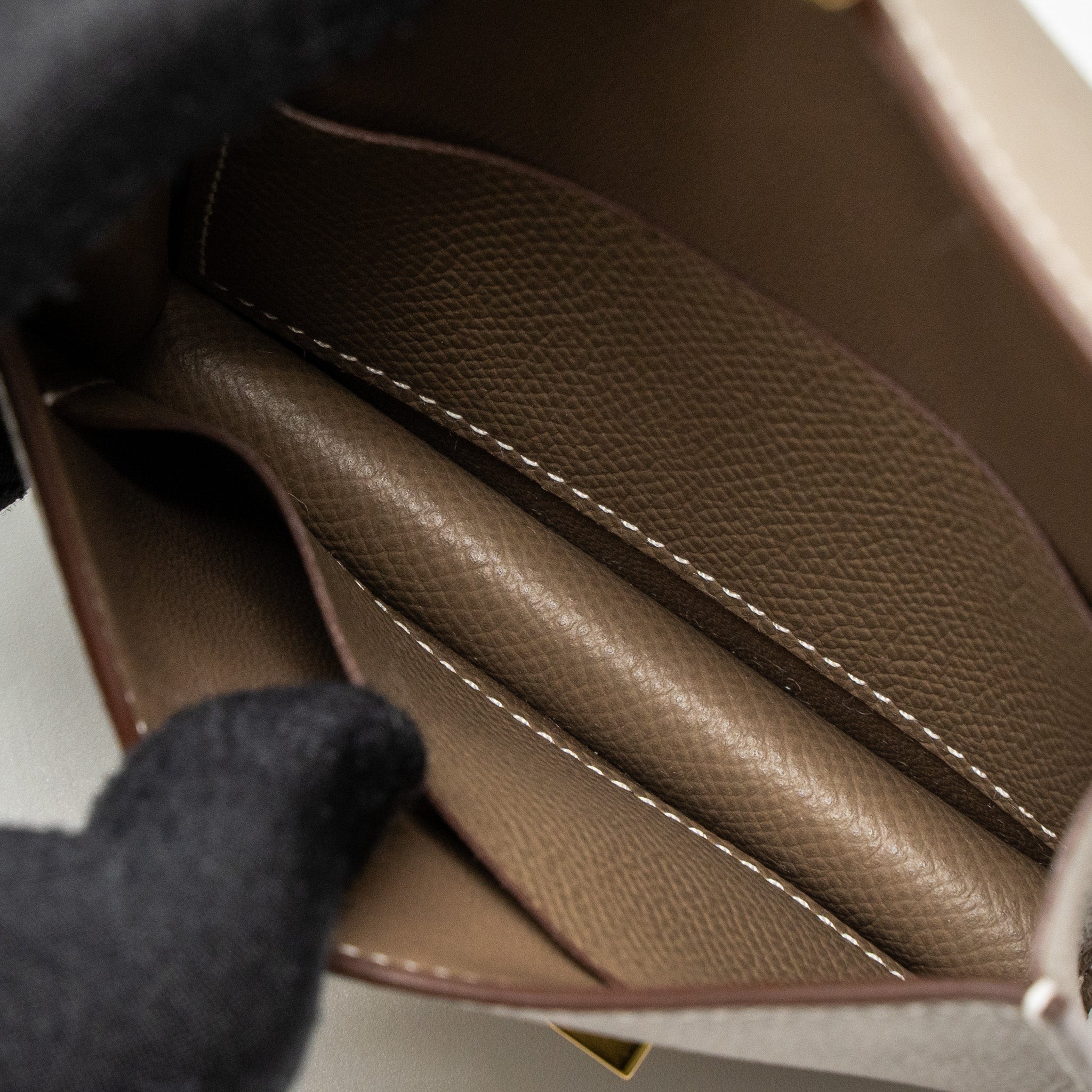 HERMES CONSTANCE SLIM EPSOM ETOUPE GHW