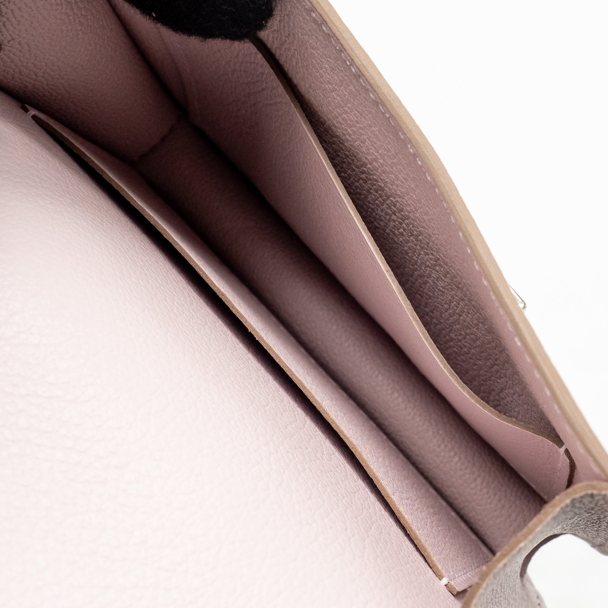 HERMES CONSTANCE SLIM EVERCOLOR MAUVE PALE SHW