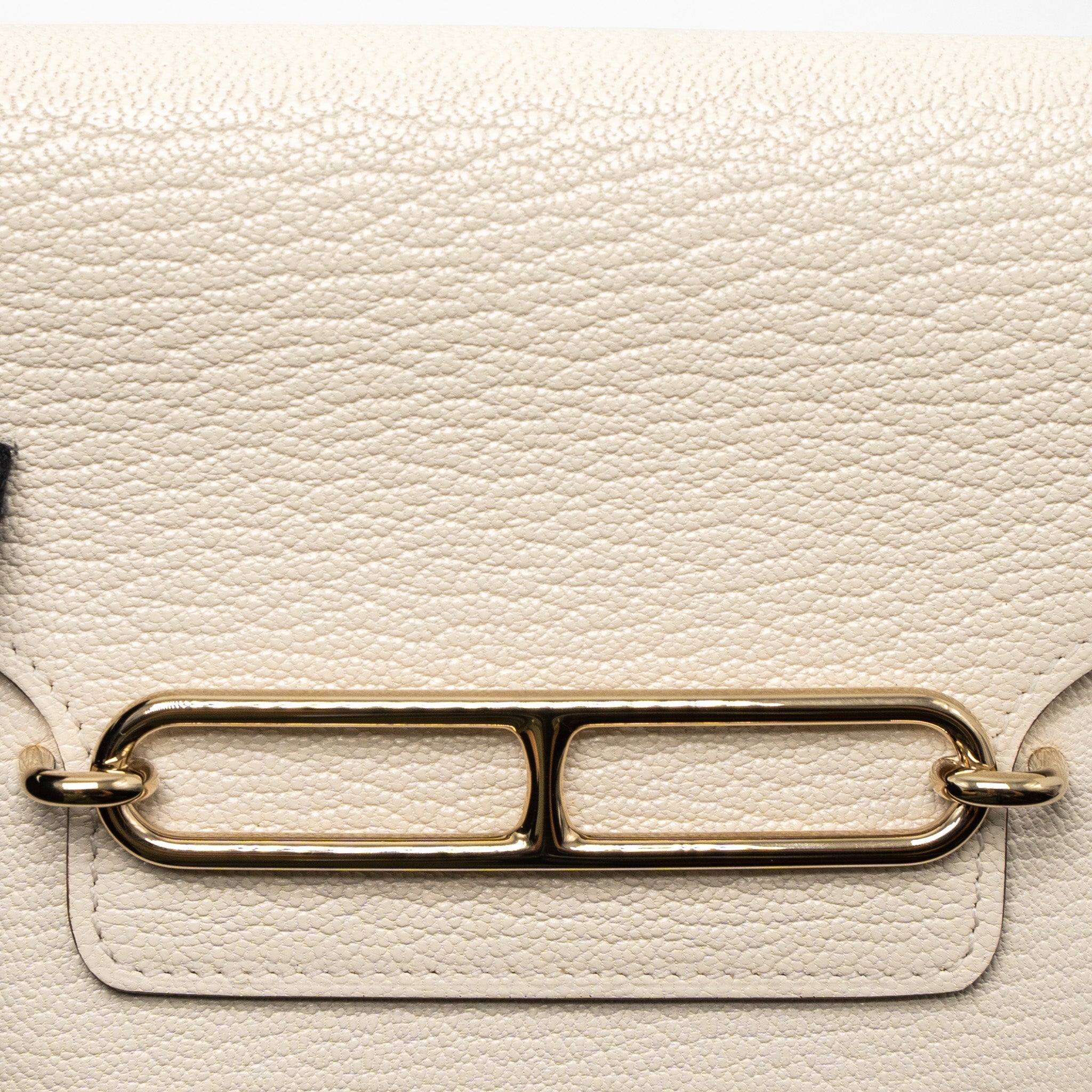 HERMES ROULIS SLIM CHEVRE MYSORE NATA LGHW