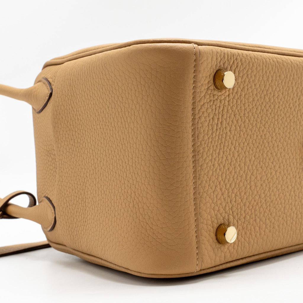 HERMES LINDY 26 CLEMENCE BISCUIT GHW