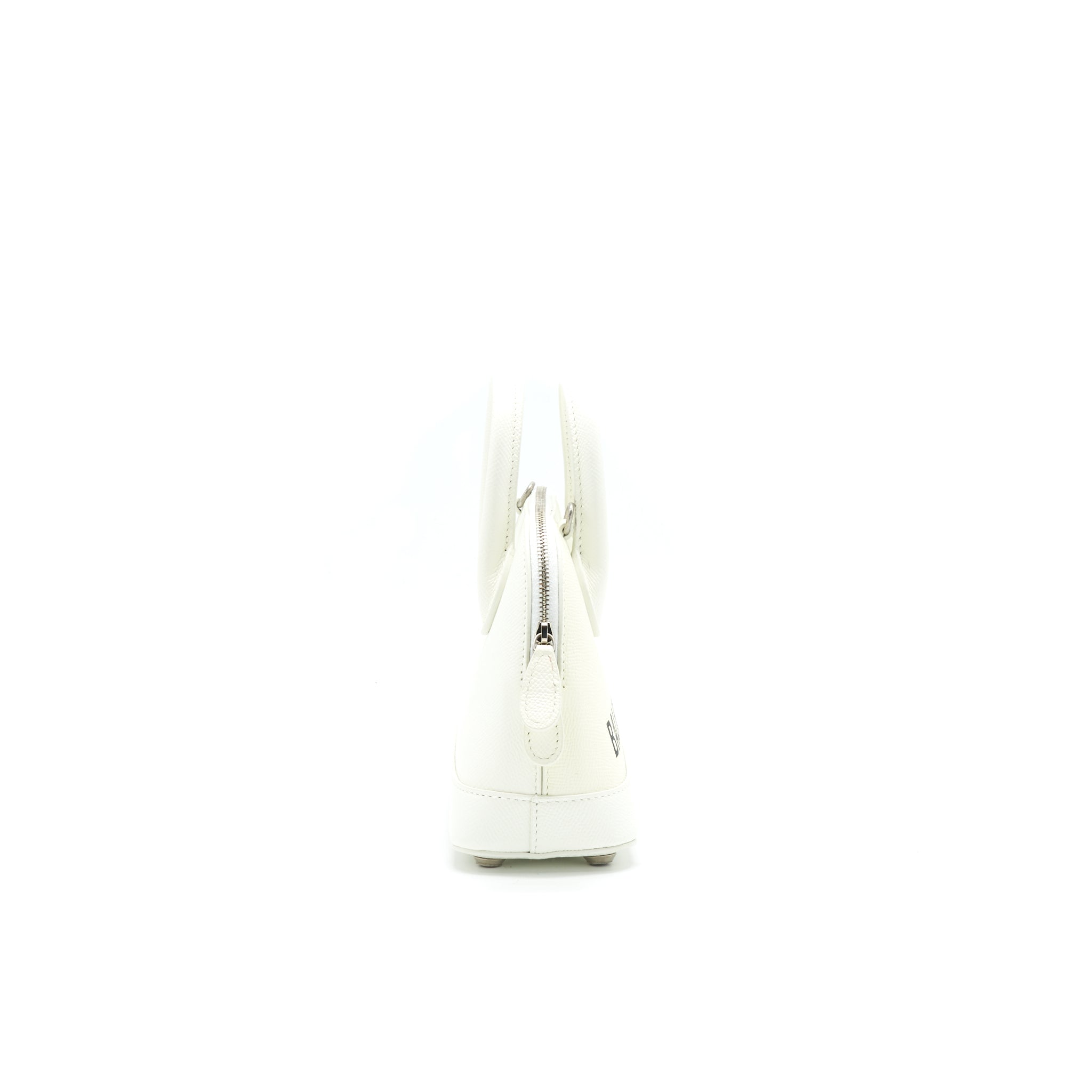 BALENCIAGA VILLE TOP HANDLE TOP HANDLE TOTE XXS WHITE