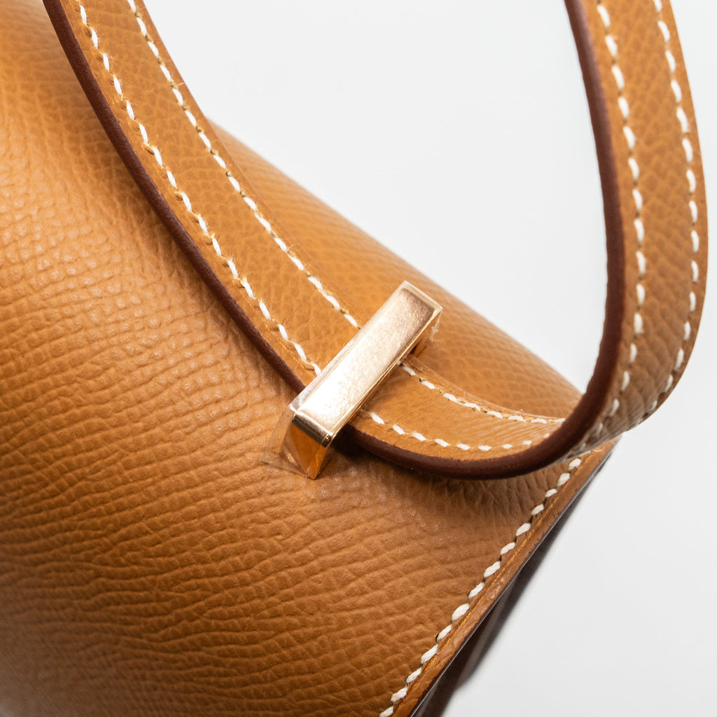 HERMES MINI CONSTANCE EPSOM GOLD RGHW