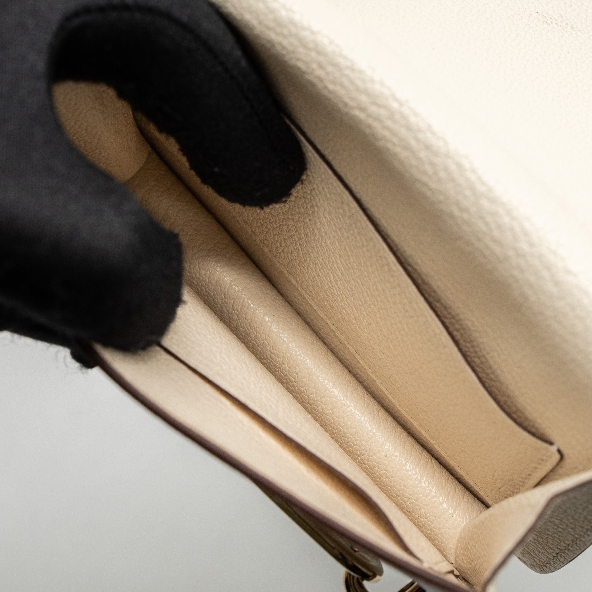 HERMES ROULIS SLIM CHEVRE MYSORE NATA LGHW