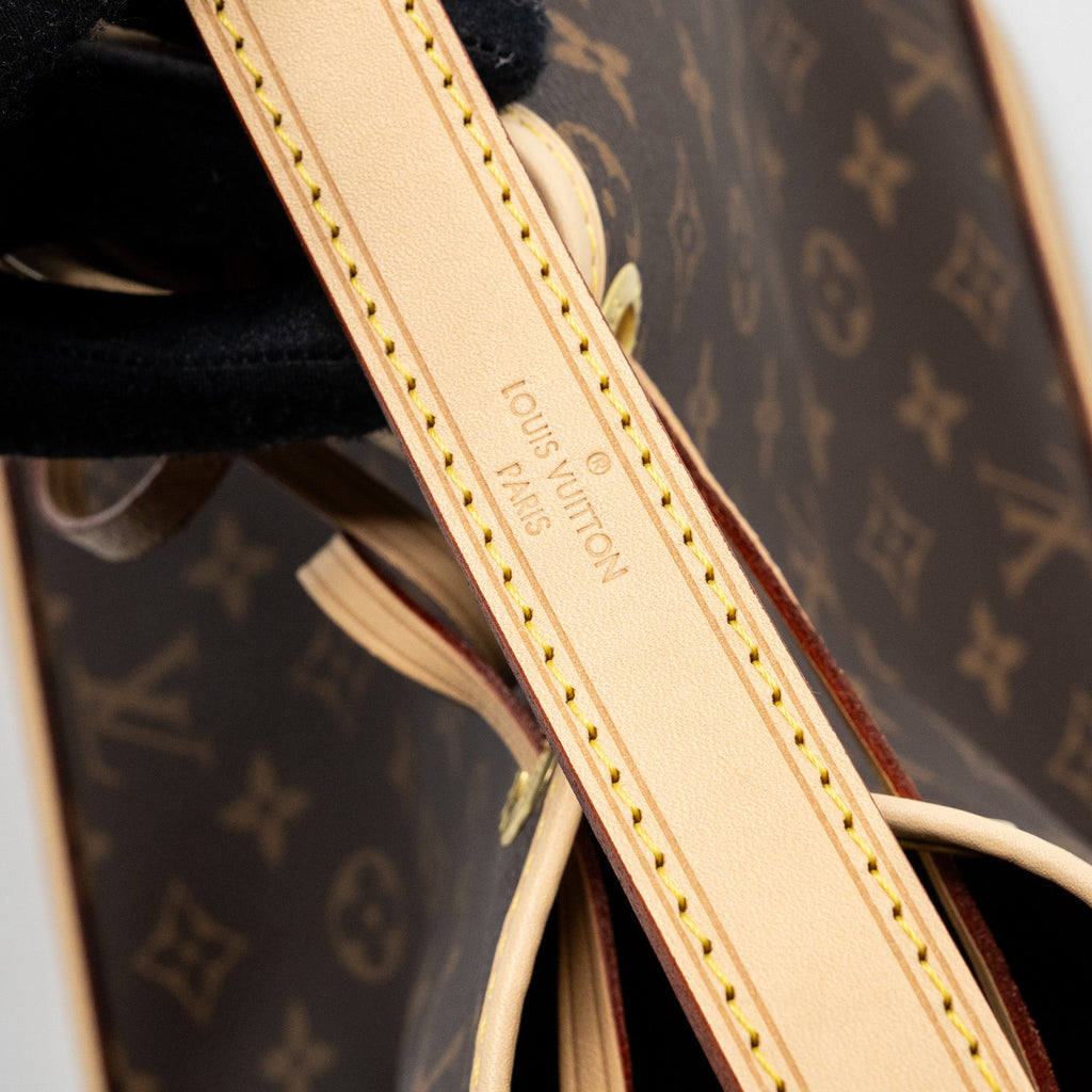 LOUIS VUITTON PETIT NOE MONOGRAM CANVAS GHW (NEW VERSION)