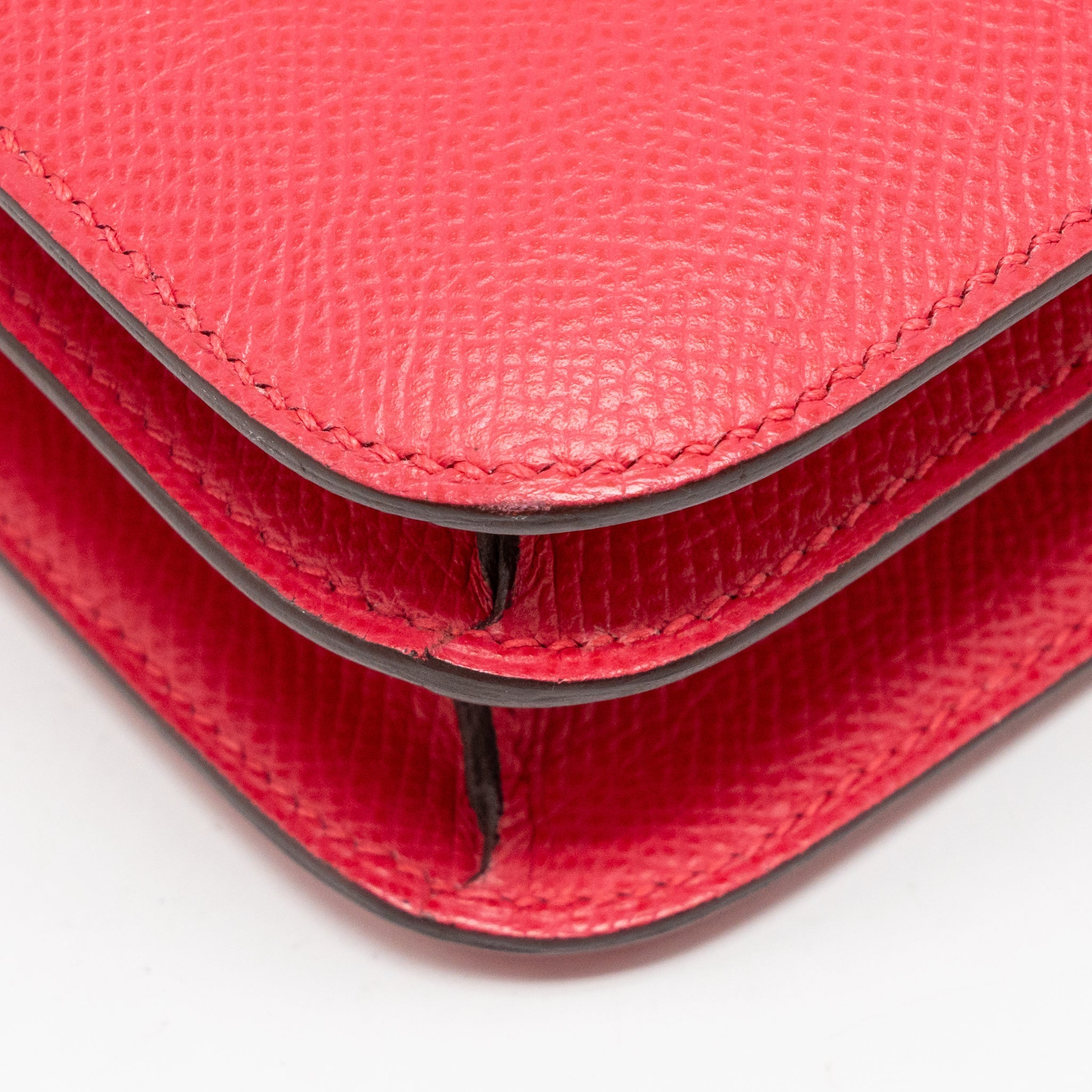 HERMES MINI CONSTANCE EPSOM ROSE EXTREME GHW