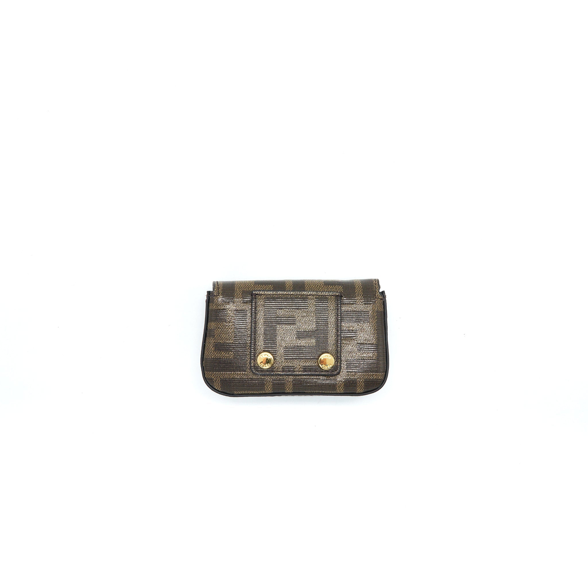 FENDI MINI CROSSBODY POUCHE WITH CHAIN