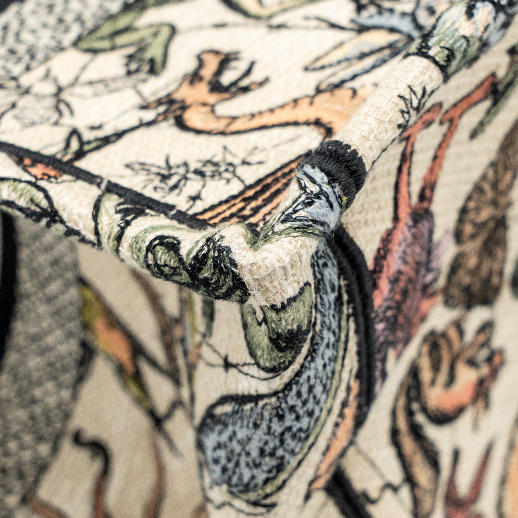 DIOR MEDIUM BOOK TOTE EMBROIDERY CANVAS MULTICOLOUR