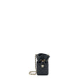 CHANEL MINI VANITY POUCH WITH CHAIN LAMBSKIN BLACK GHW