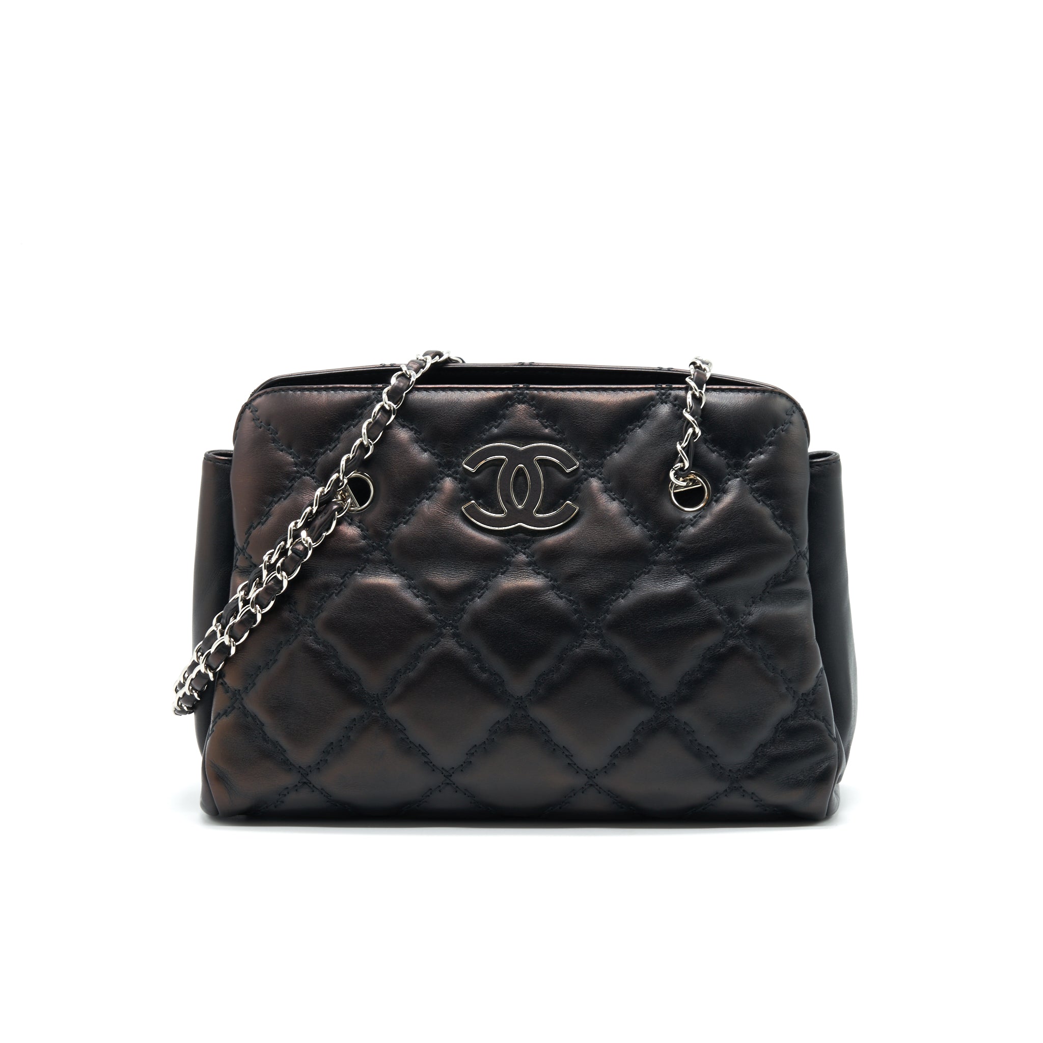 CHANEL QUILTED TOTE BAG SERIAL 17