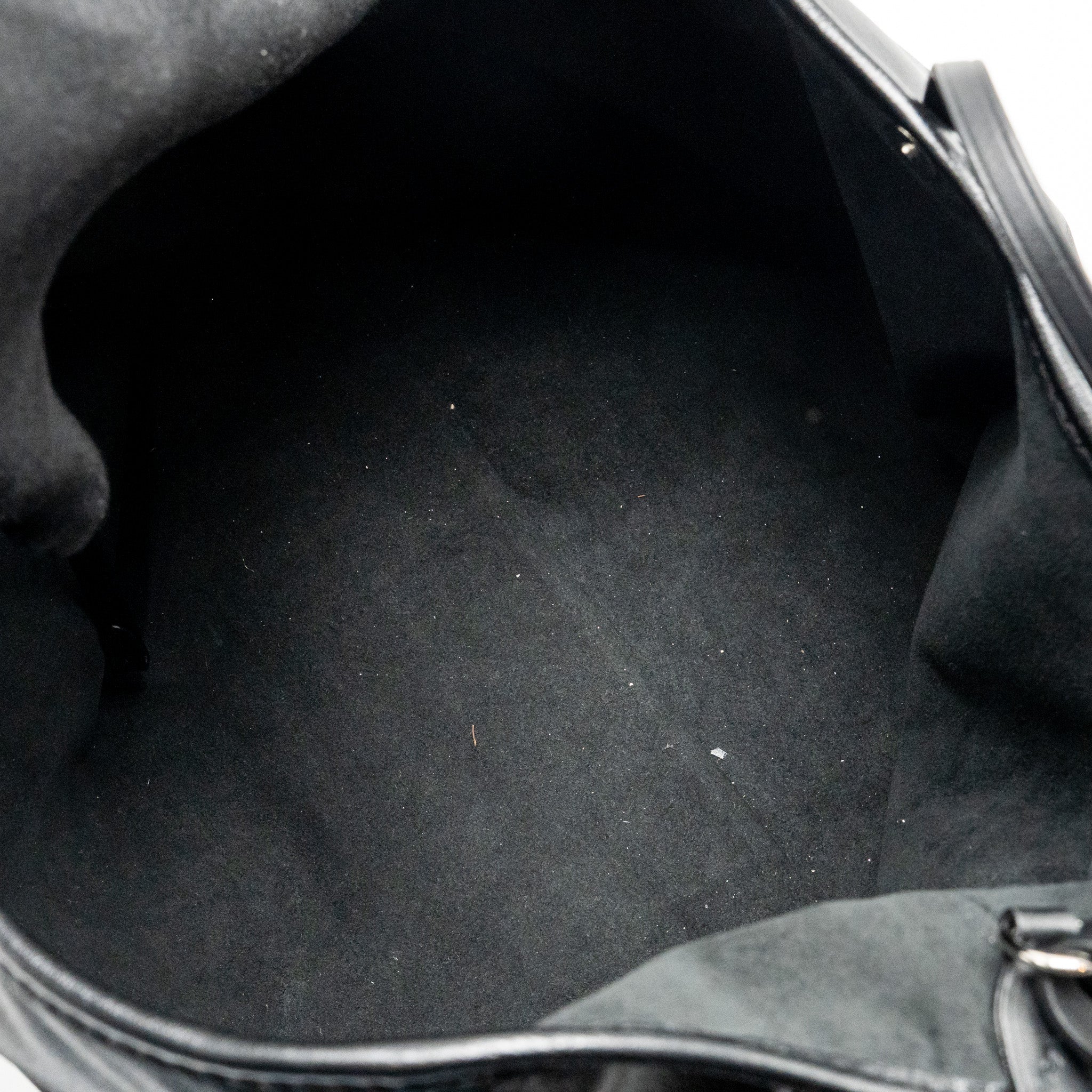 LOUIS VUITTON CARRYALL VIBE MM LAMBSKIN/MONOGRAM CANVAS BLACK SHW