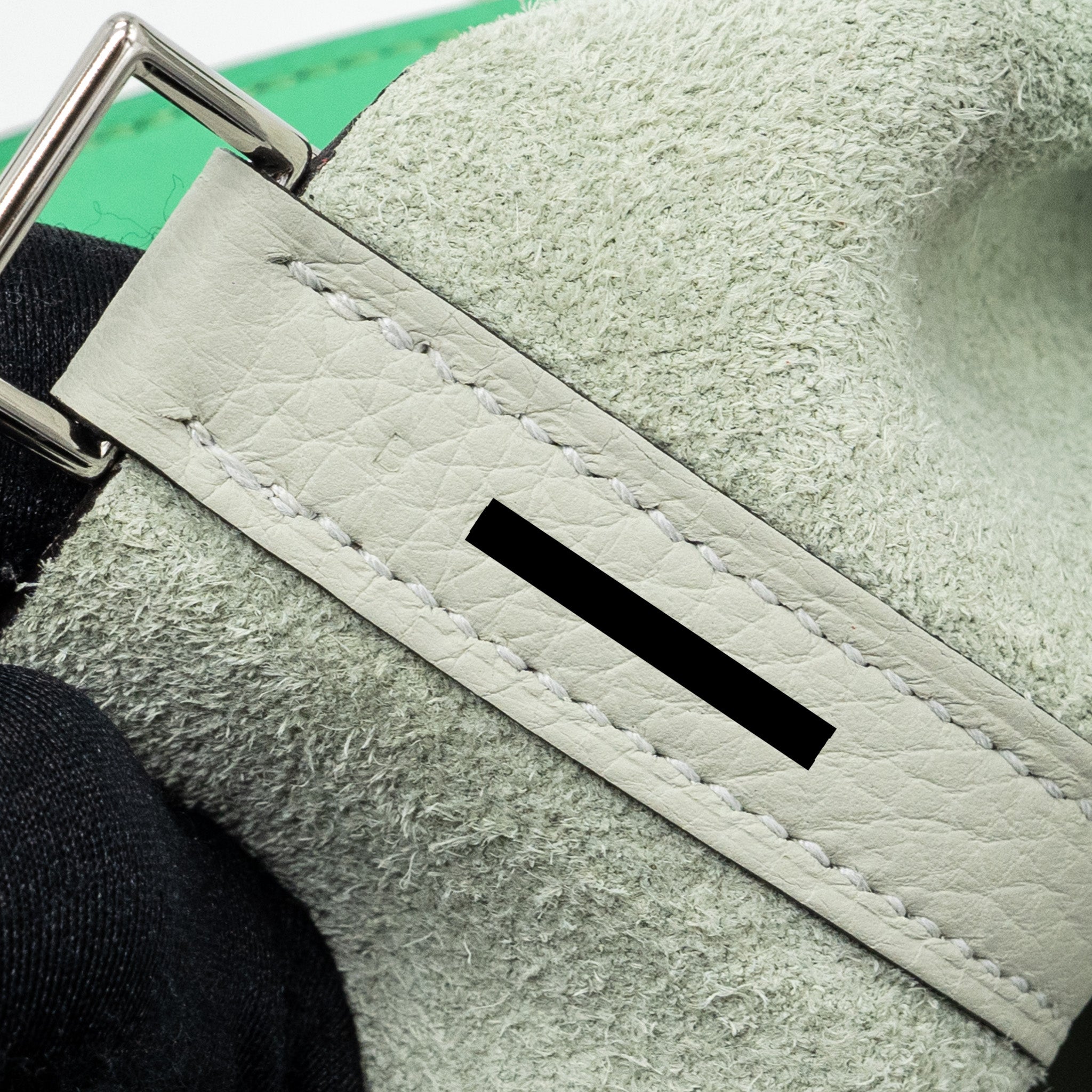 HERMES PICOTIN 18 LOCK BAG CLEMENCE / SWIFT GRIS NEVE/ VERT COMICS SHW