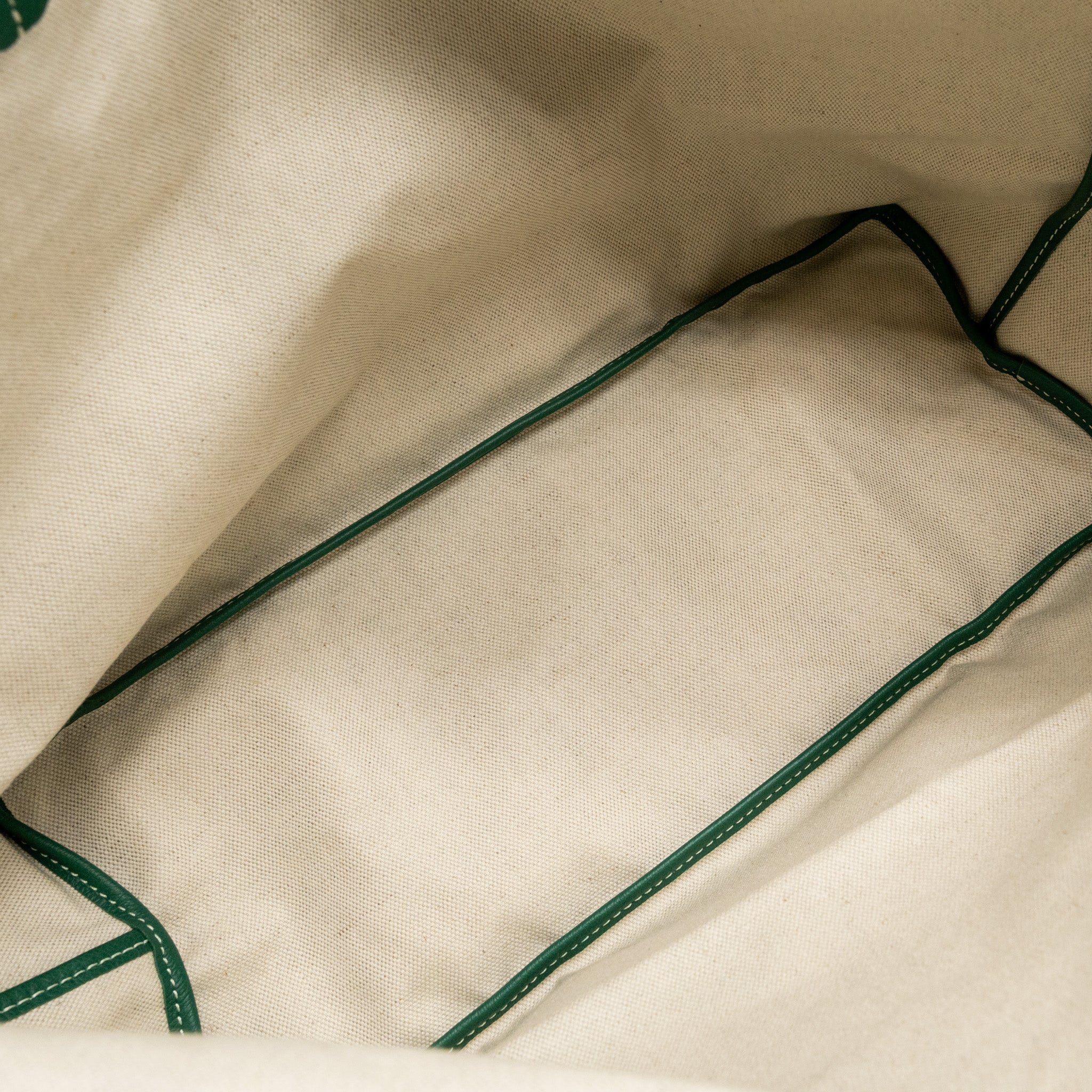 GOYARD SAINT LOUIS PM TOTE BAG CANVAS GREEN SHW