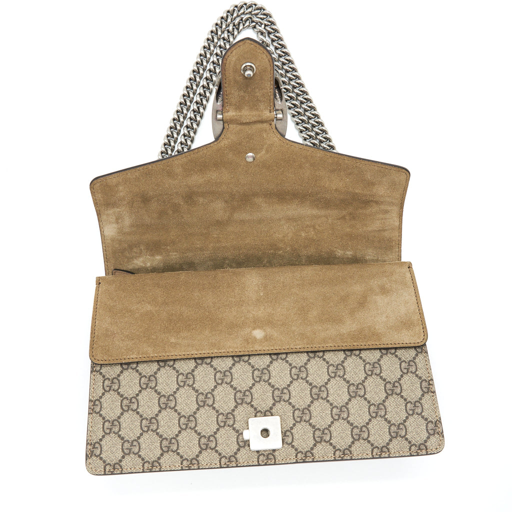 GUCCI DIONYSUS GG SHOULDER BAG GG SUPREME / BEIGE SHW