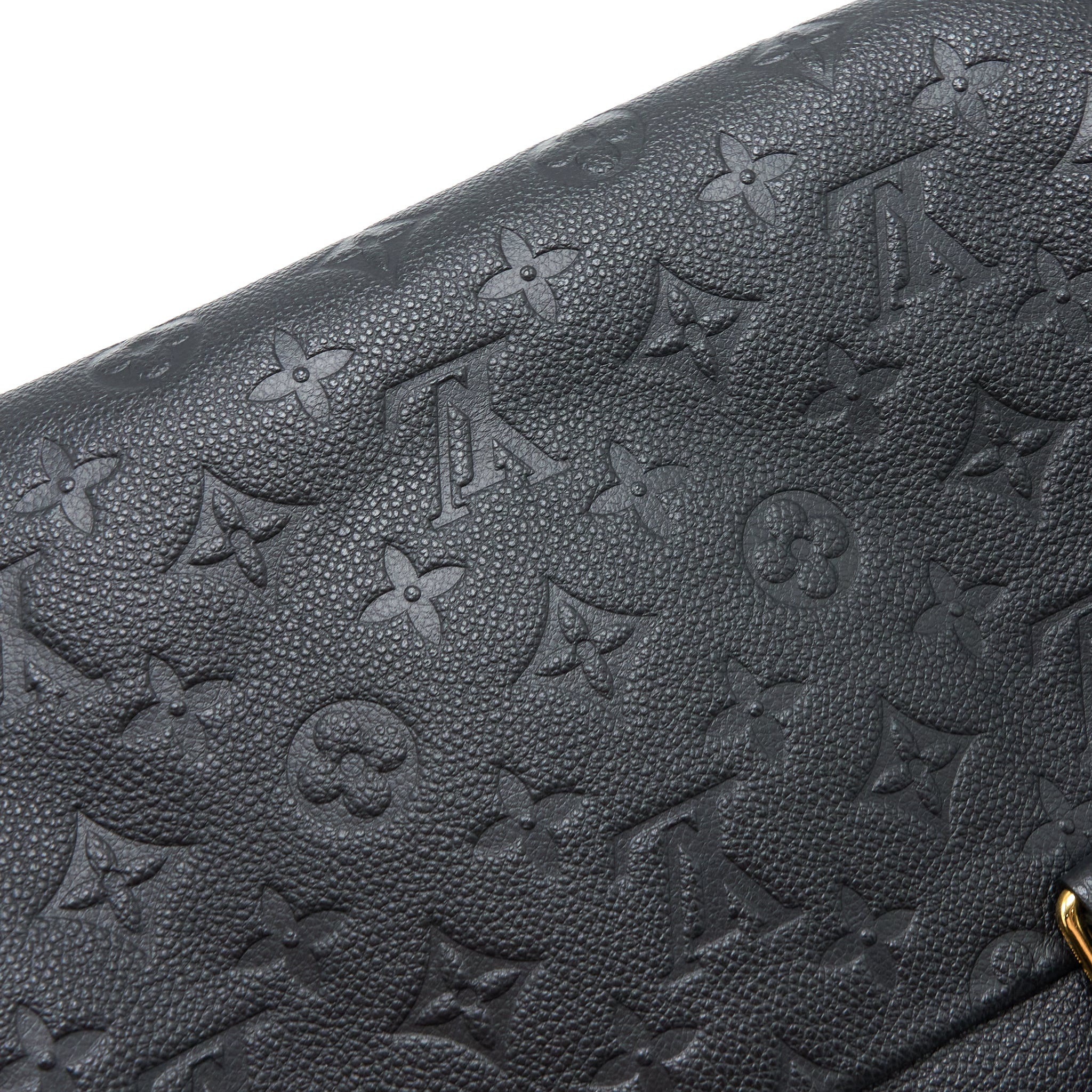 LOUIS VUITTON SPEEDY 25 BANDOULIERE MONOGRAM EMPREINTE BLACK GHW