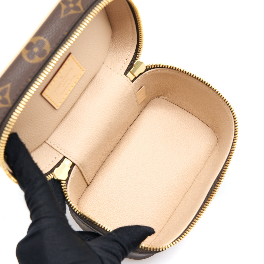 LOUIS VUITTON NICE NANO MONOGRAM CANVAS GHW