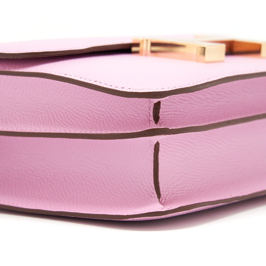 HERMES MINI CONSTANCE EPSOM X9 MAUVE SYLVESTRE RGHW