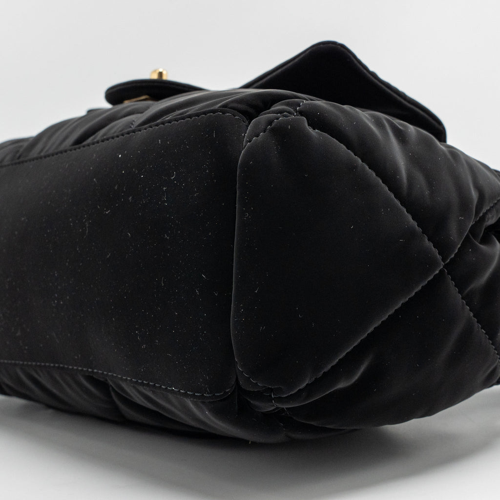 CHANEL 24N SKI SERIES COCONEIGE SHOULDER BAG NYLON BLACK GHW(MICROCHIP)