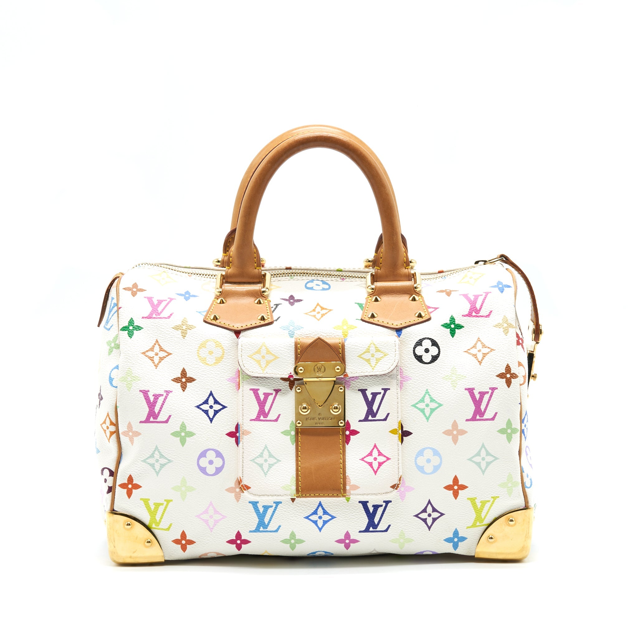 LOUIS VUITTON MONOGRAM MULTICOLOR SPEEDY 30 TOTE