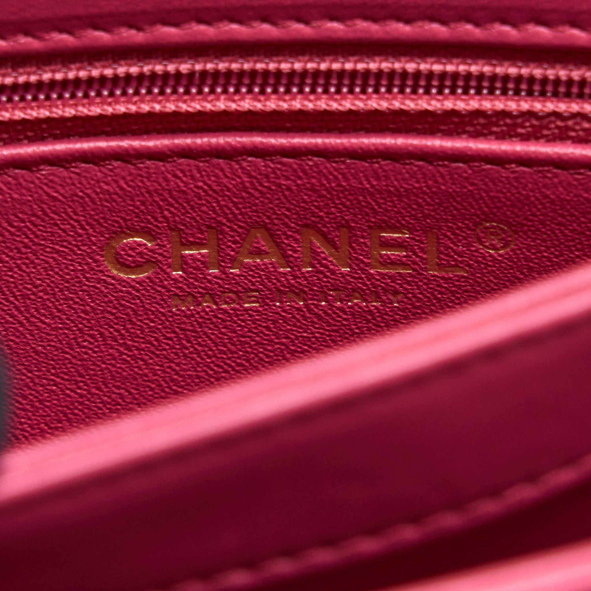 CHANEL TOP HANDLE TRENDY CC FLAP BAG LAMBSKIN PINK LGHW