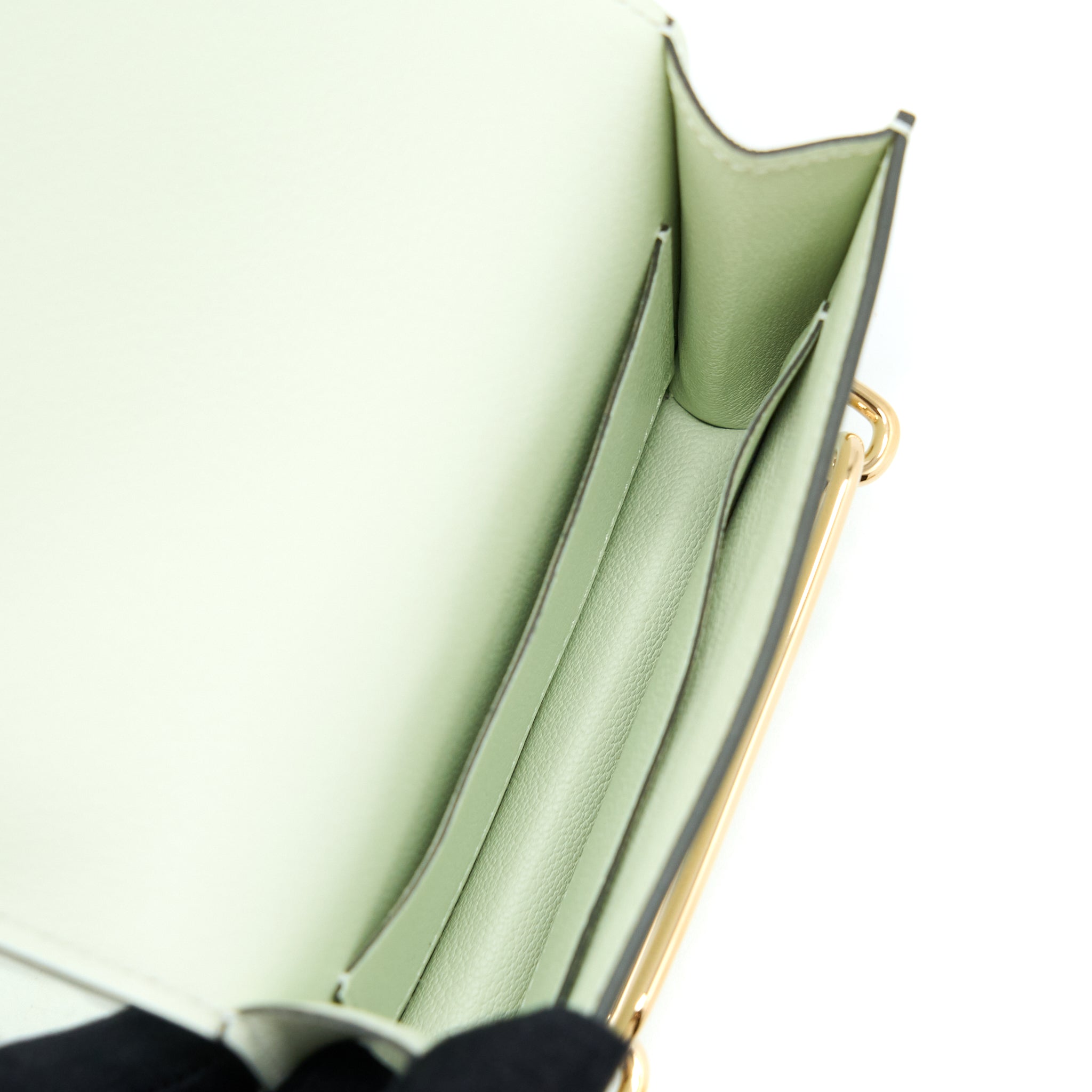 HERMES ROULIS SLIM EVERCOLOR VERT FIZZ LGHW