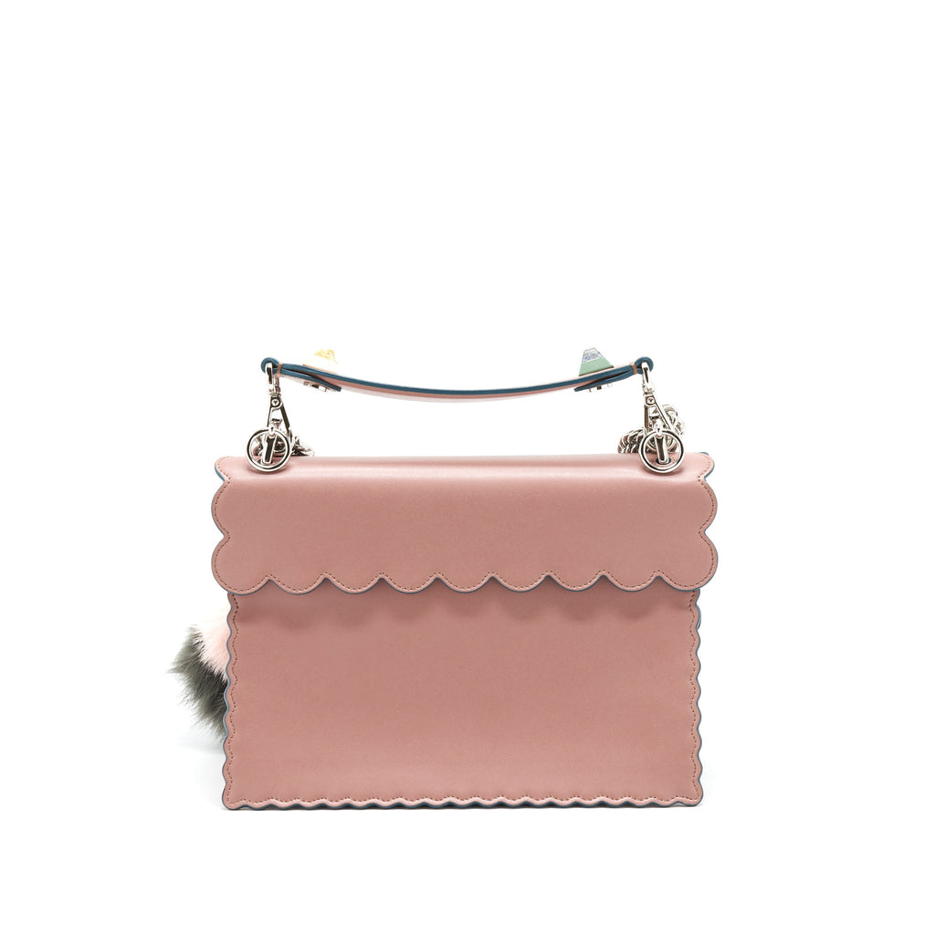 FENDI KAN I WITH EXTRA BAG CHARM PINK
