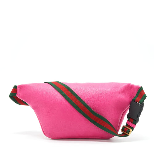 GUCCI BELT BAG CALFSKIN HOT PINK GHW