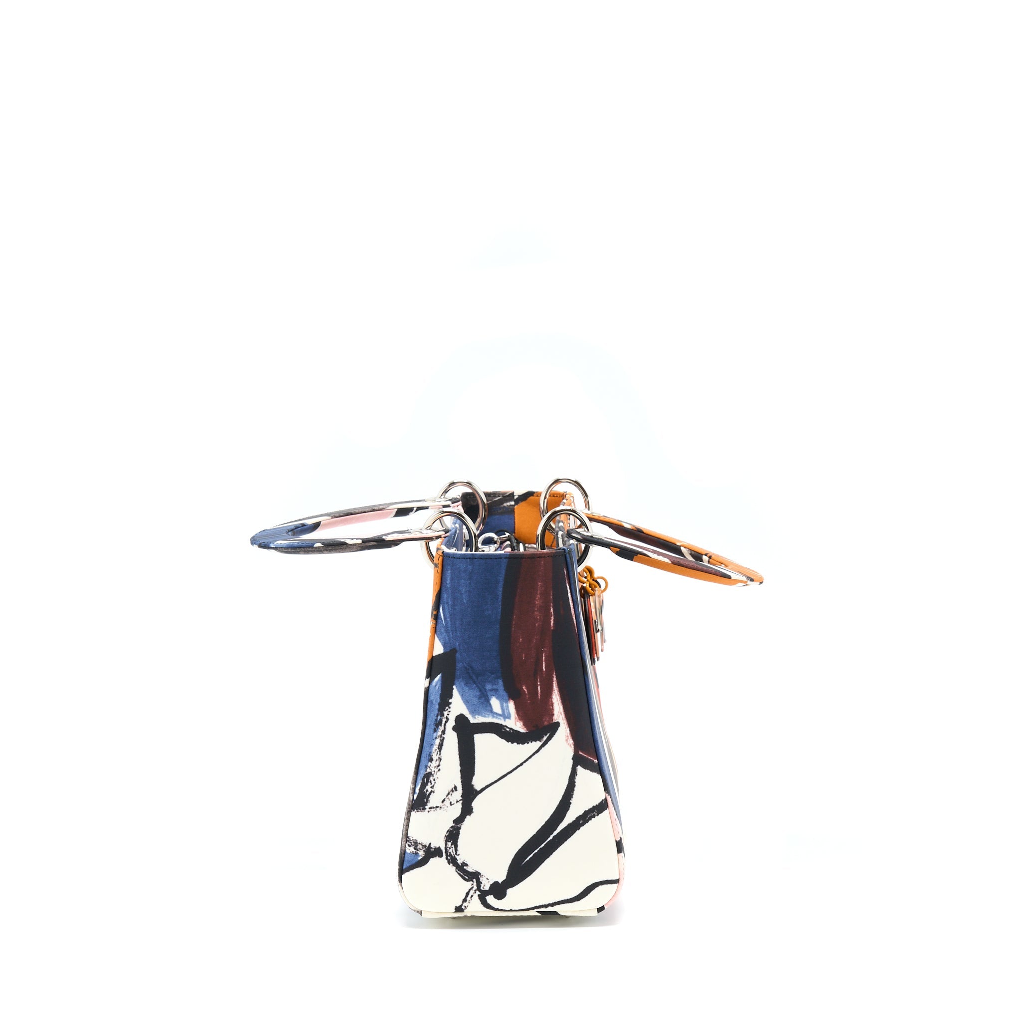 DIOR MEDIUM LADY DIOR GRAPHIC MULTICOLOUR SHW