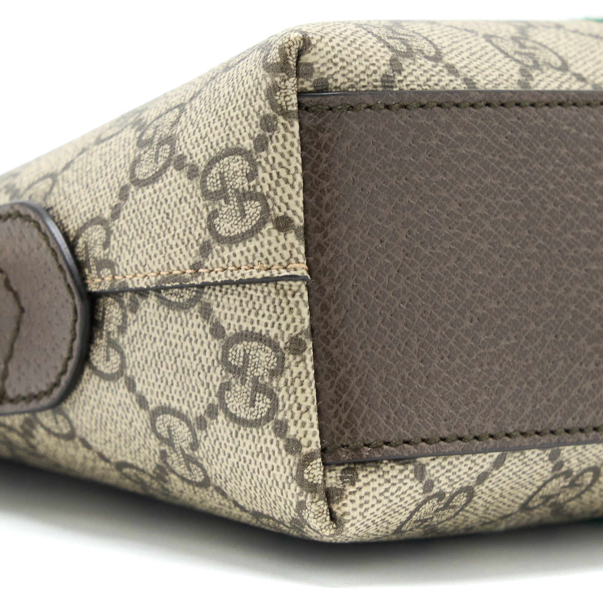 GUCCI OPHIDIA GG SHOULDER BAG GG SUPREME CANVAS GHW