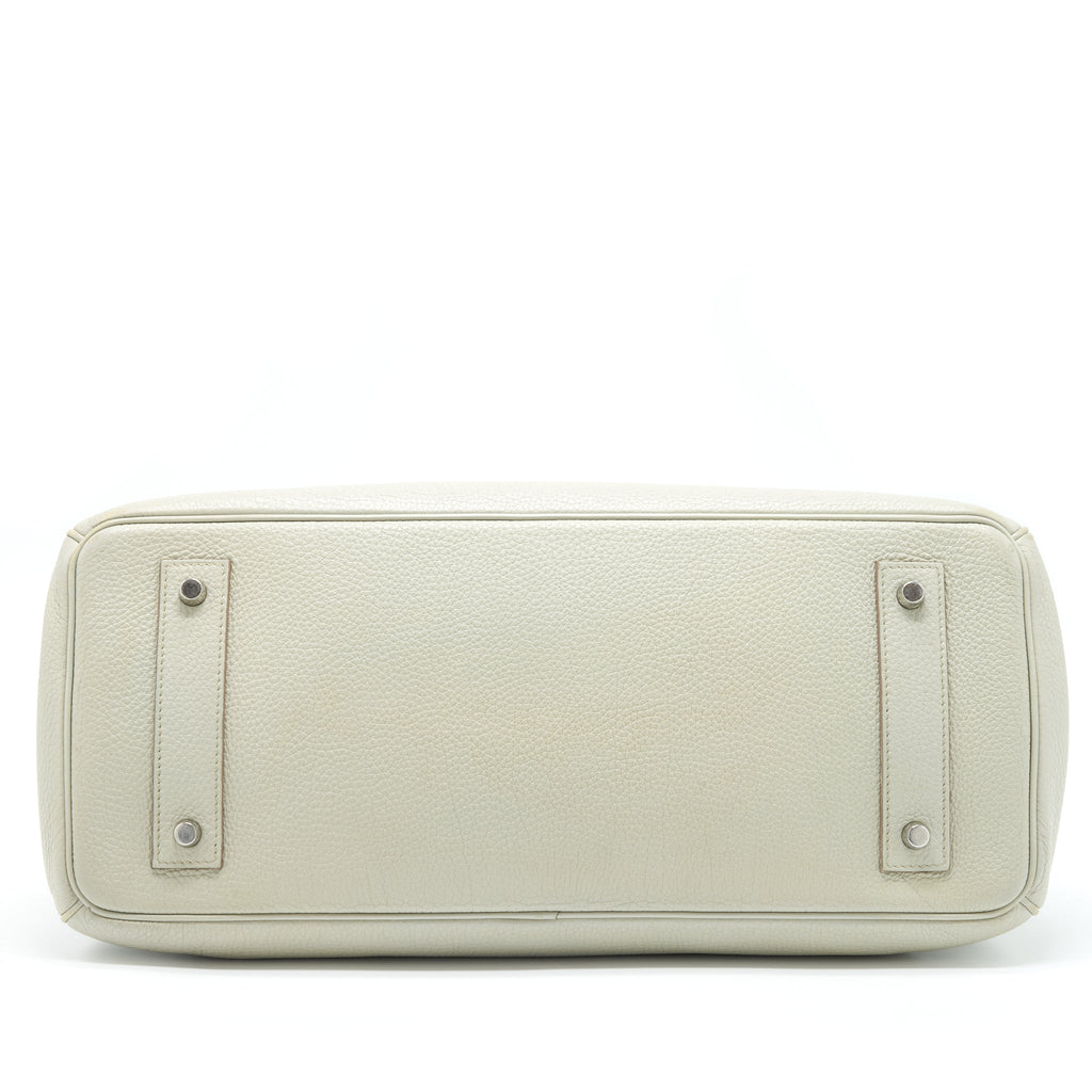 HERMES BIRKIN SHOULDER BAG TOGO GRIS PEARL SHW