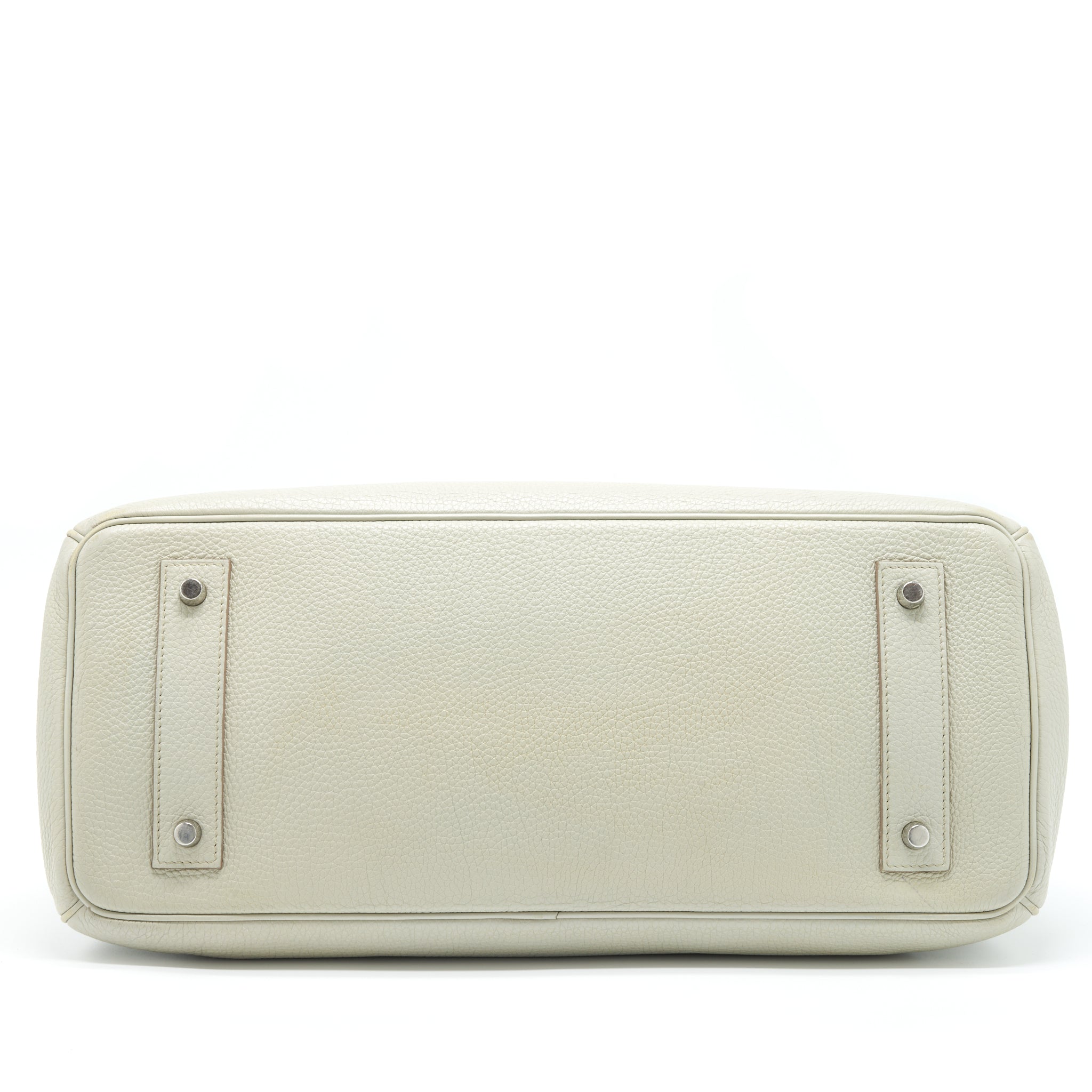 HERMES BIRKIN SHOULDER BAG TOGO GRIS PEARL SHW