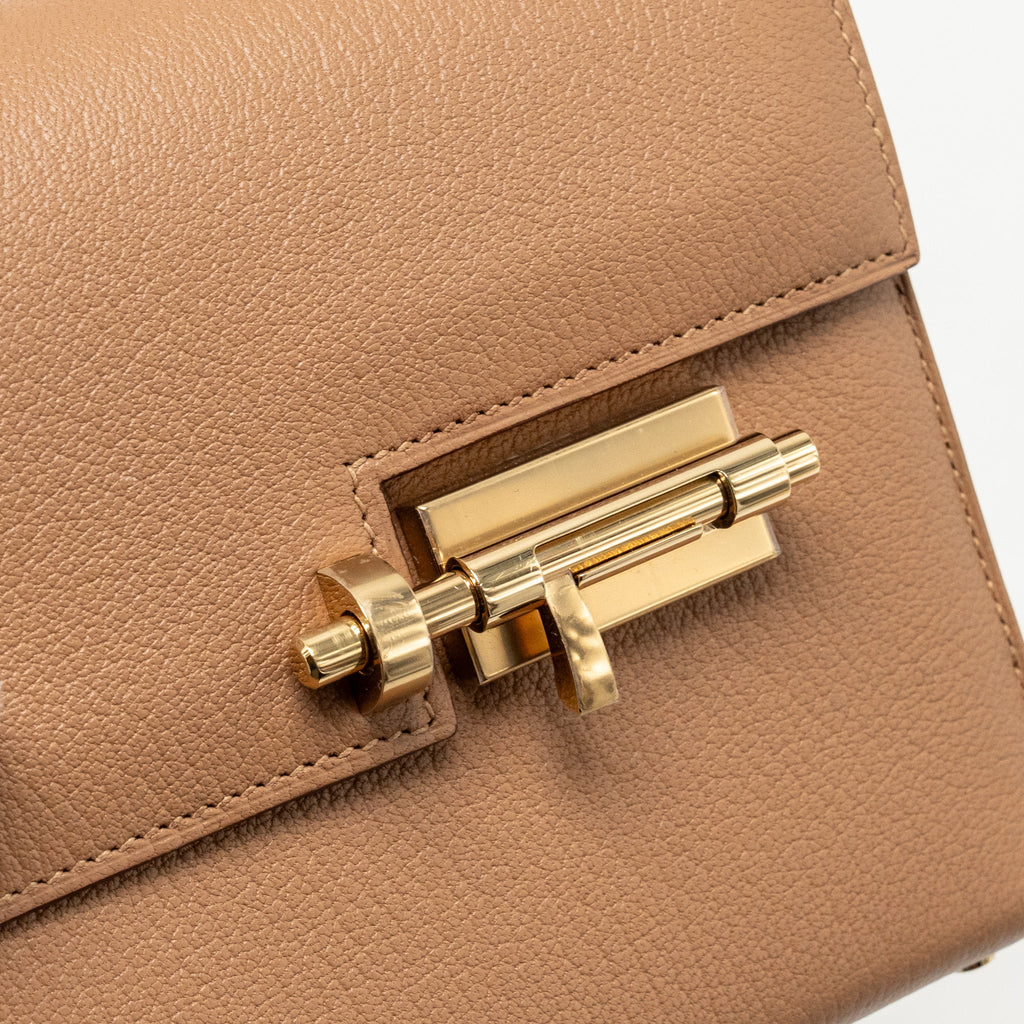 HERMES MINI VERROU CHÈVRE MYSORE 2J QUEBRACHO LGHW