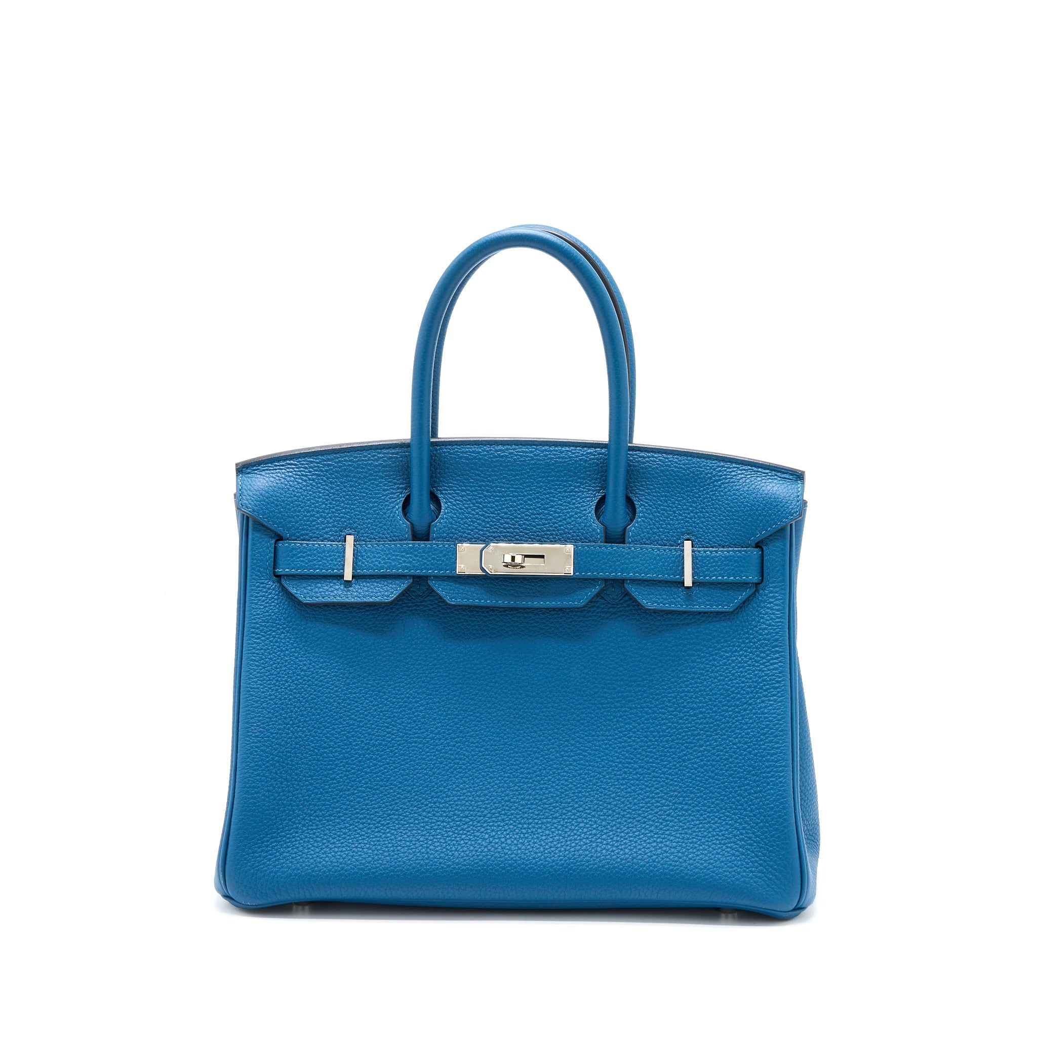 HERMES BIRKIN 30 TOGO S7 BLEU DE GALICE SHW