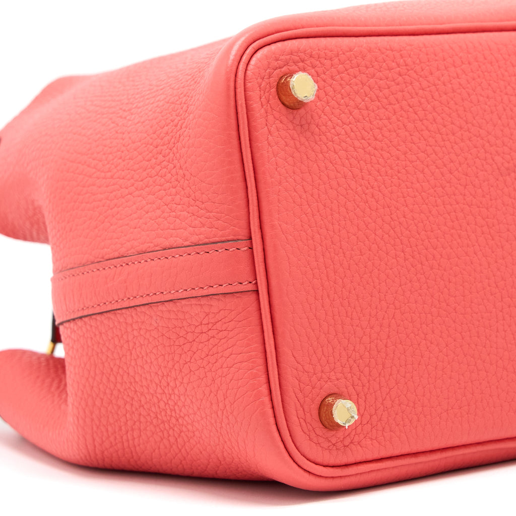 HERMES PICOTIN 18 LOCK BAG CLEMENCE ROSE JAIPUR GHW