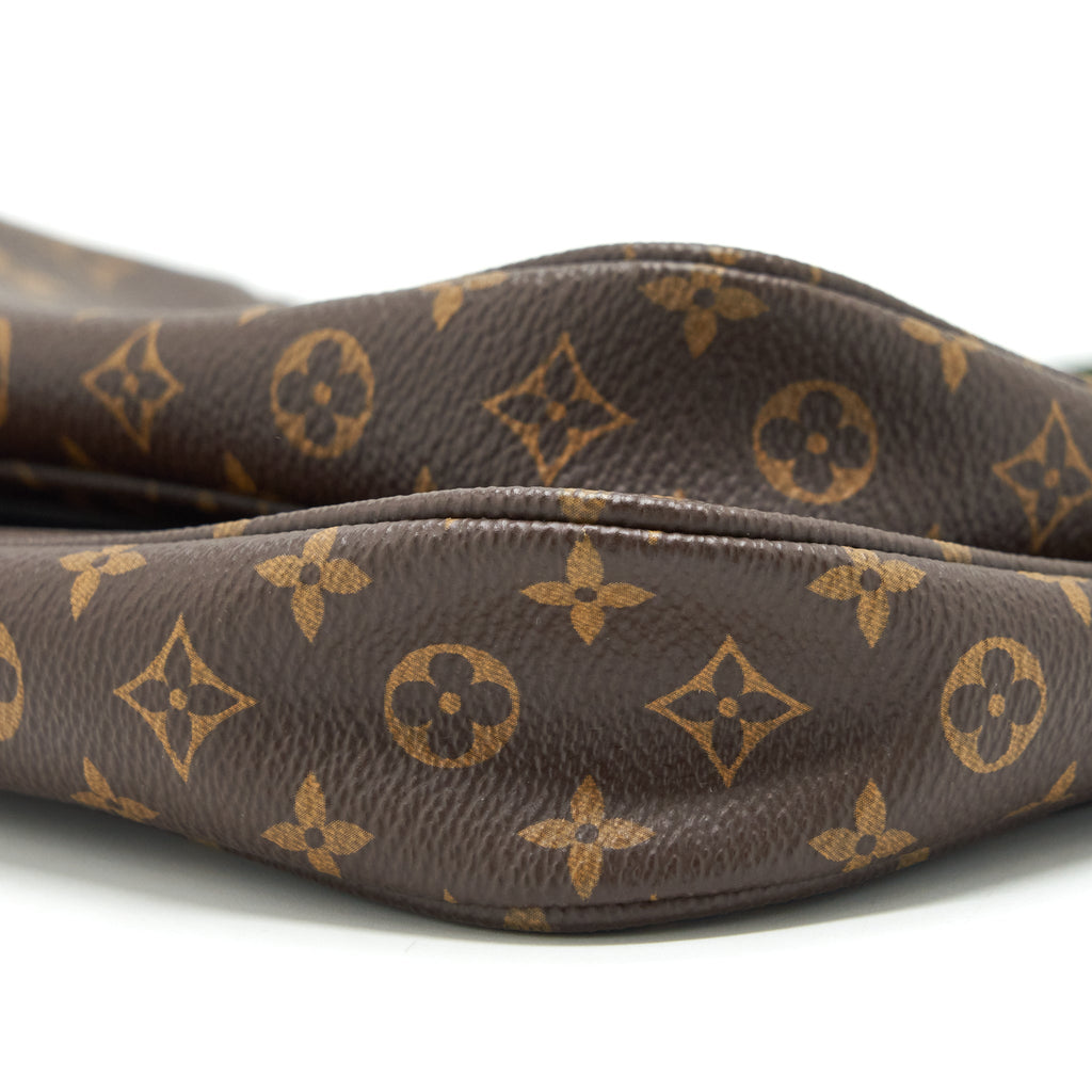 LOUIS VUITTON MULTI POCHETTE ACCESSORIES KHAKI MONOGRAM CANVAS GHW