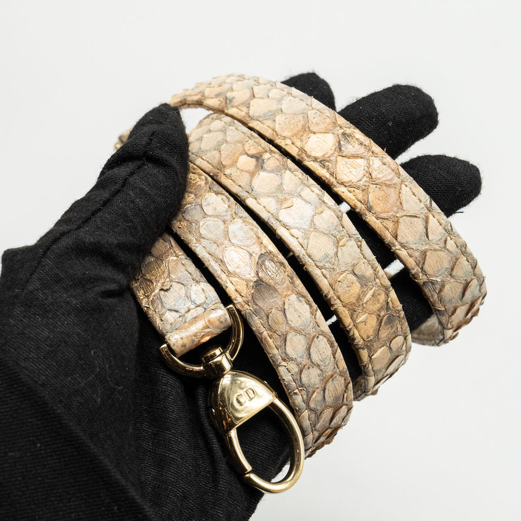 DIOR MEDIUM LADY DIOR PYTHON MULTICOLOUR LGHW