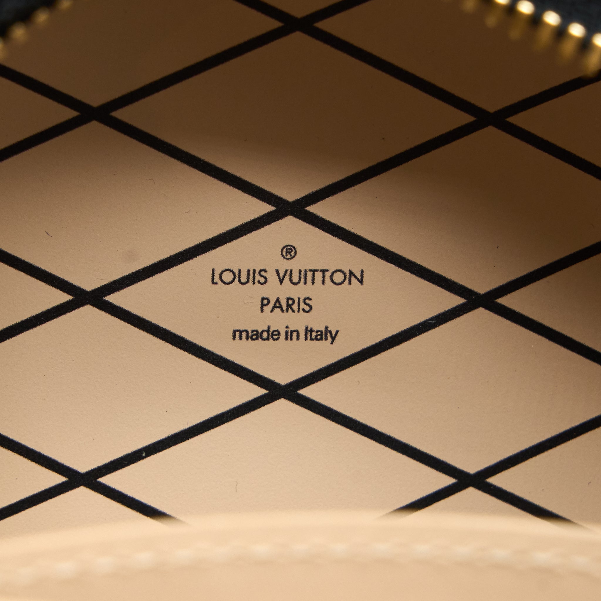 LOUIS VUITTON MINI BOITE CHAPEAU MONOGRAM REVERSE CANVAS BLACK GHW