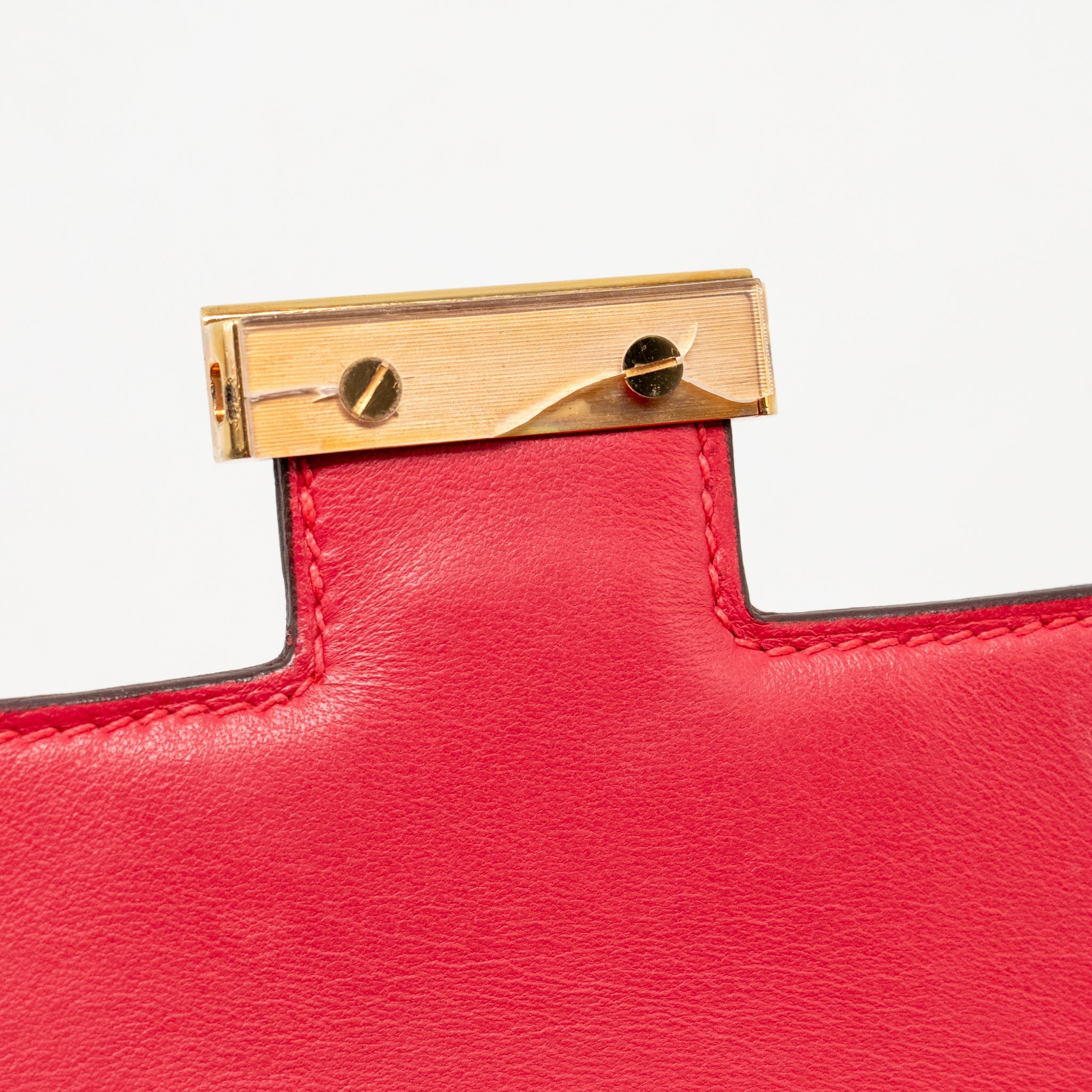 HERMES MINI CONSTANCE EPSOM ROSE EXTREME GHW