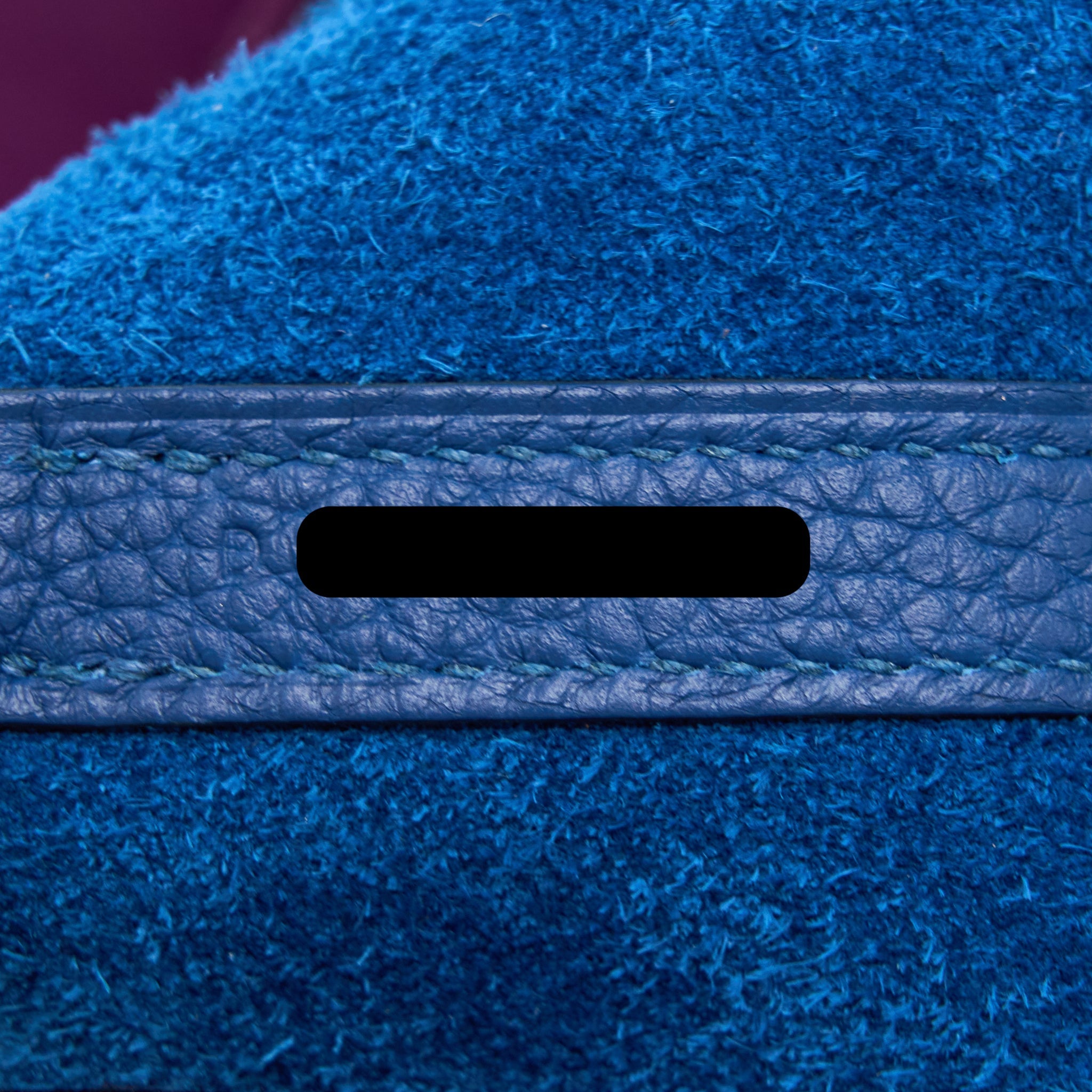 HERMES PICOTIN 22 LOCK BAG CLEMENCE DEEP BLUE/ANEMONE SHW