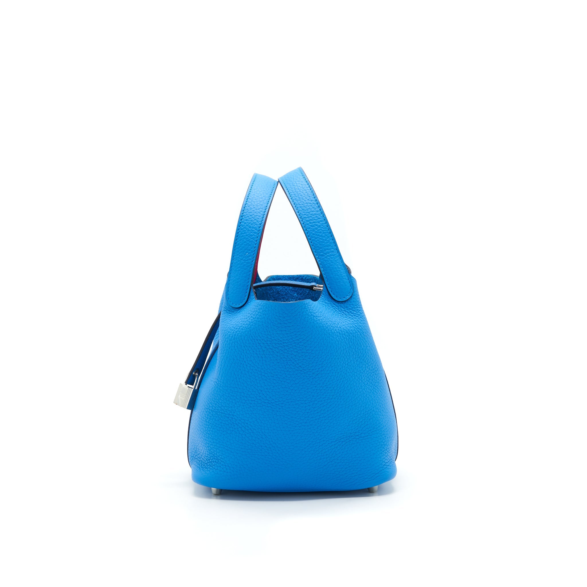 HERMES PICOTIN 18 BLEU FRIDA/ ROSE MEXICO IN SHW