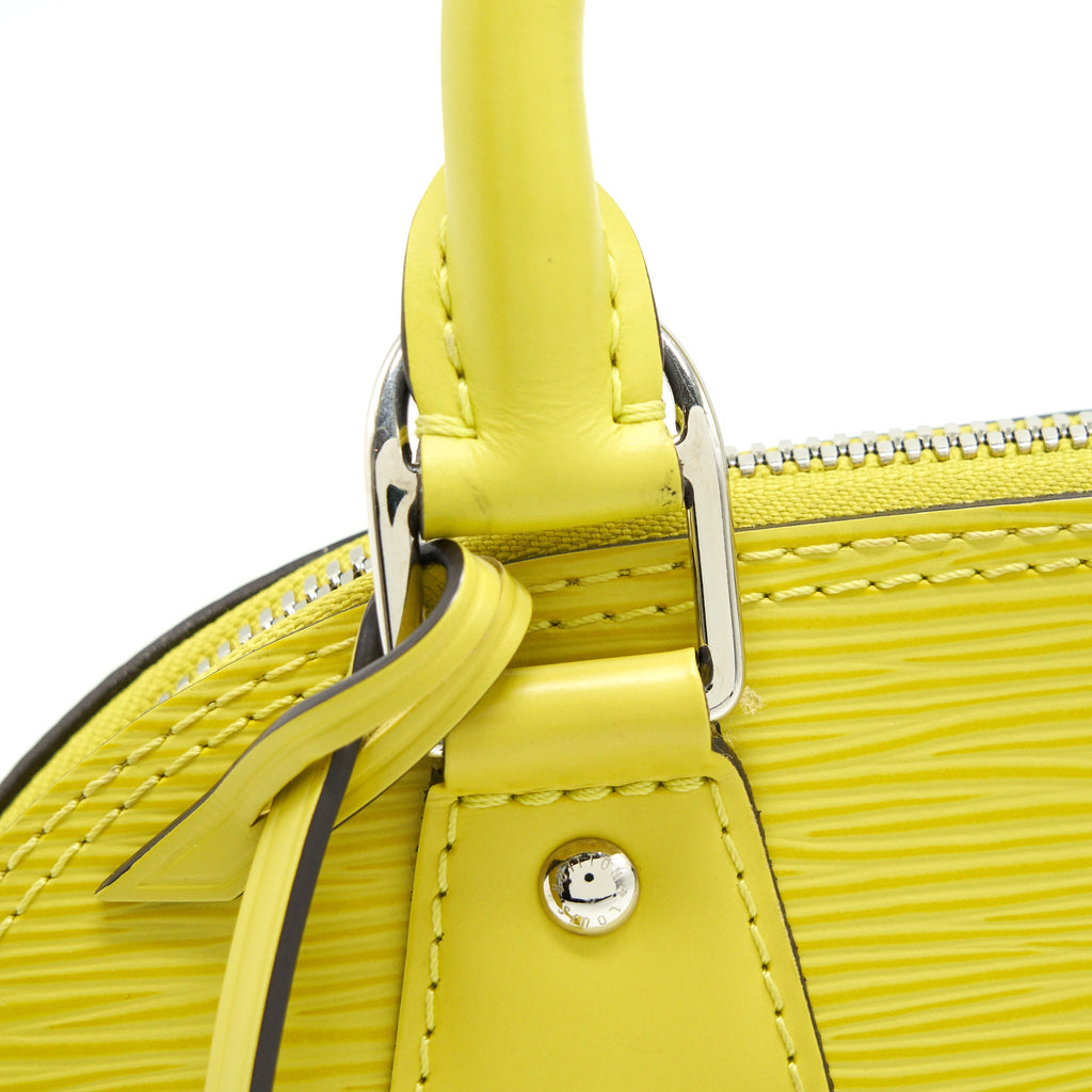 LOUIS VUITTON ALMA BB EPI YELLOW