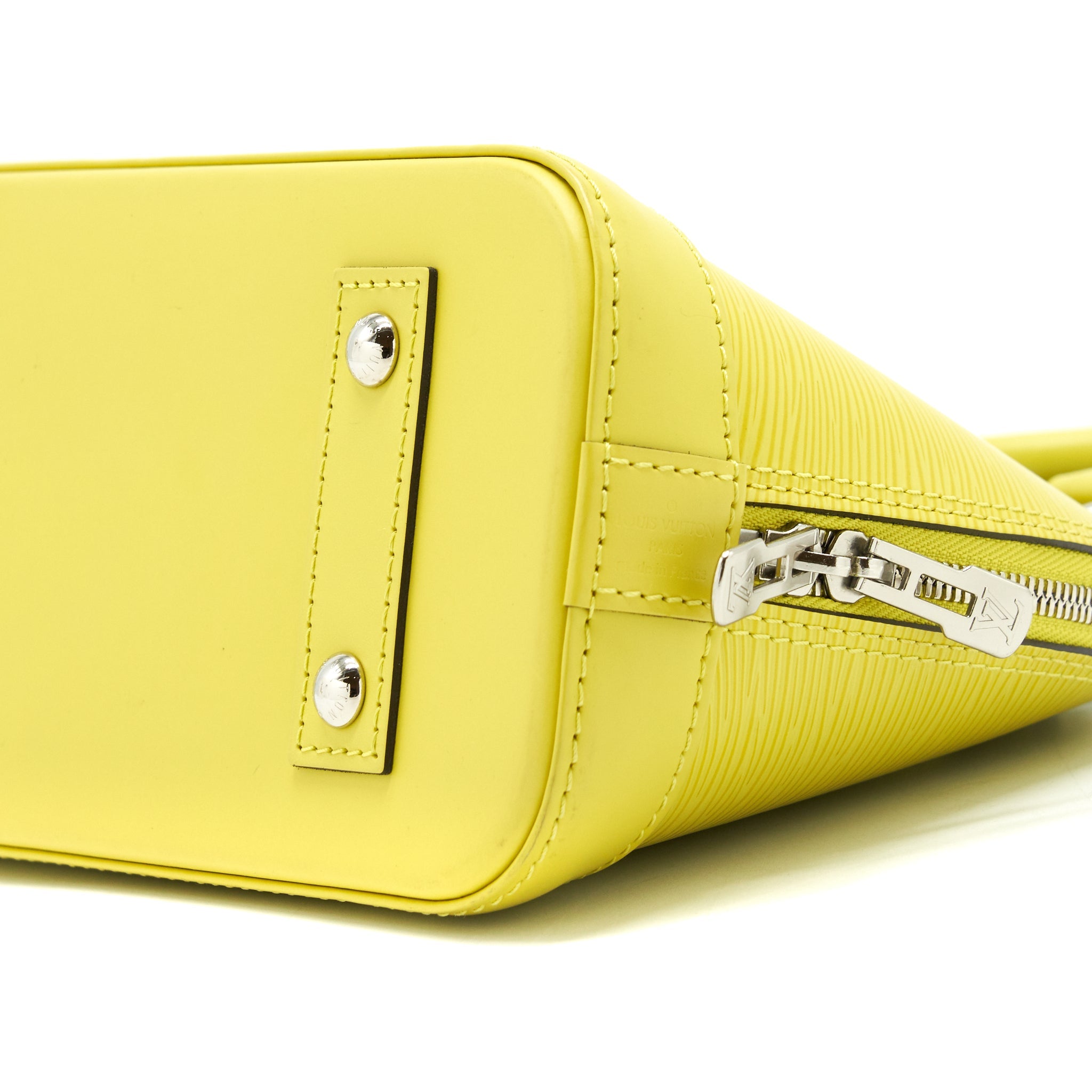 LOUIS VUITTON ALMA BB EPI YELLOW