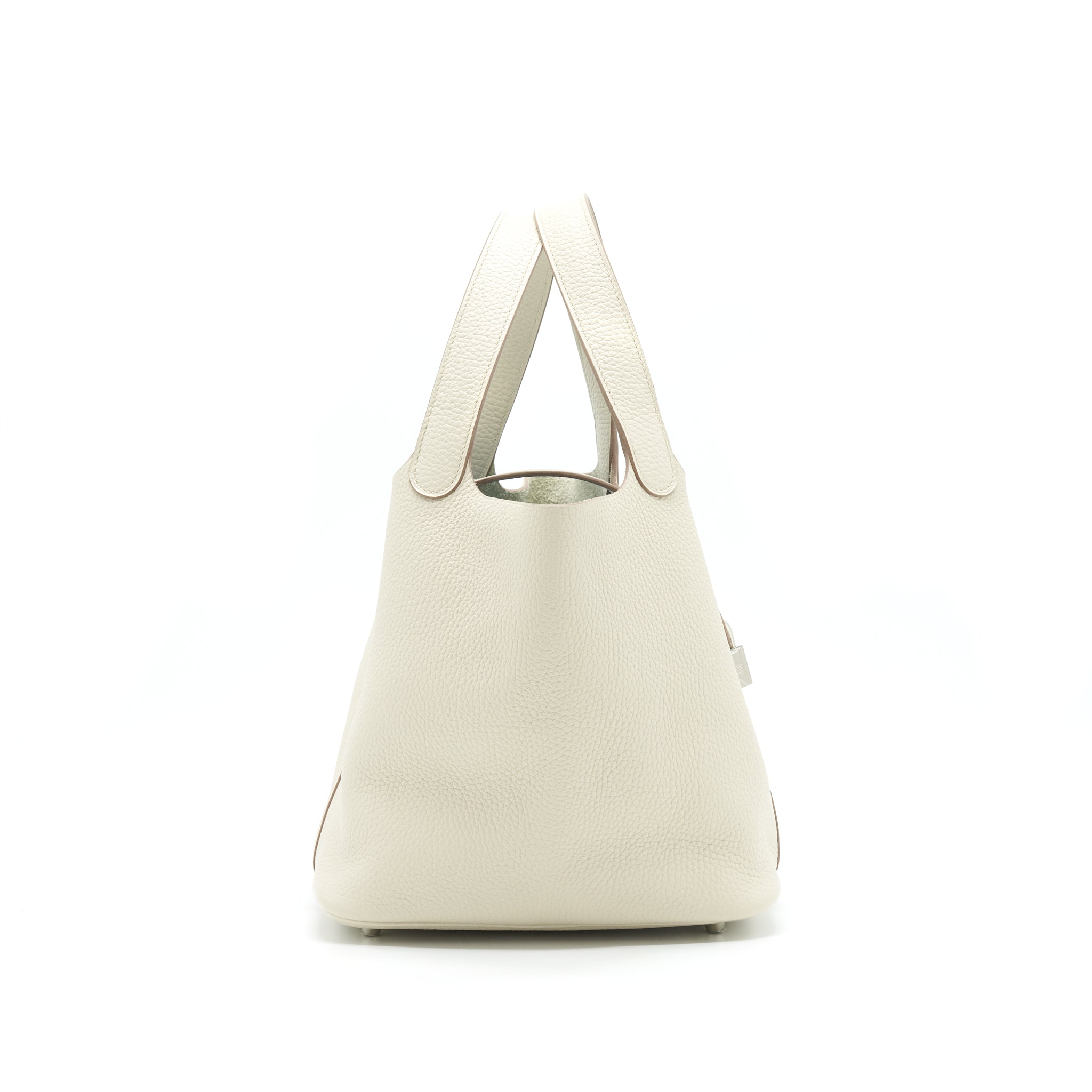 HERMES PICOTIN 22 LOCK BAG BETON SHW