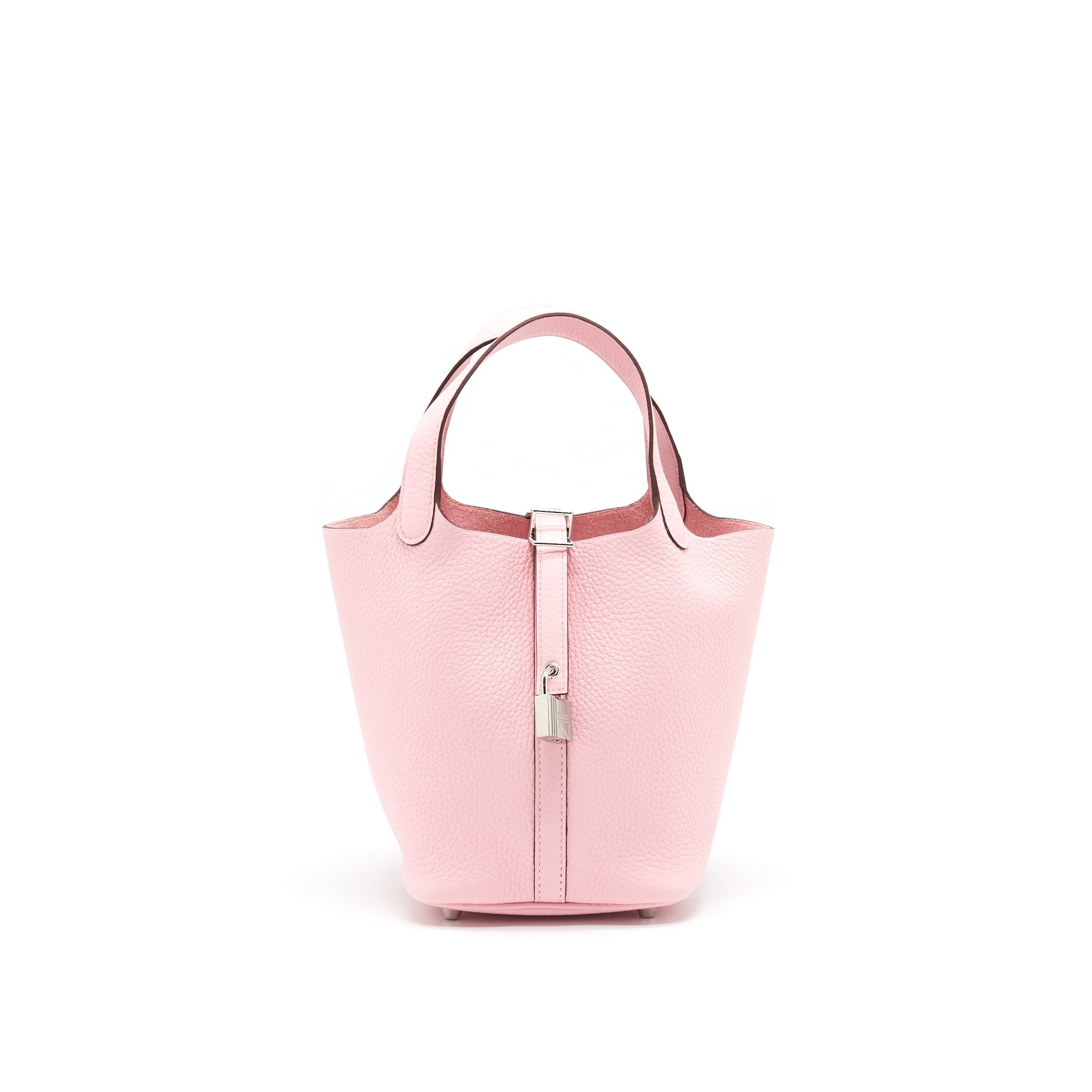 HERMES PICOTIN 18 LOCK BAG 3Q ROSE SAKURA SHW